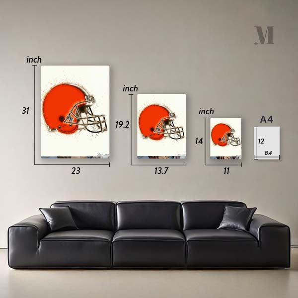Cleveland Browns Watercolor