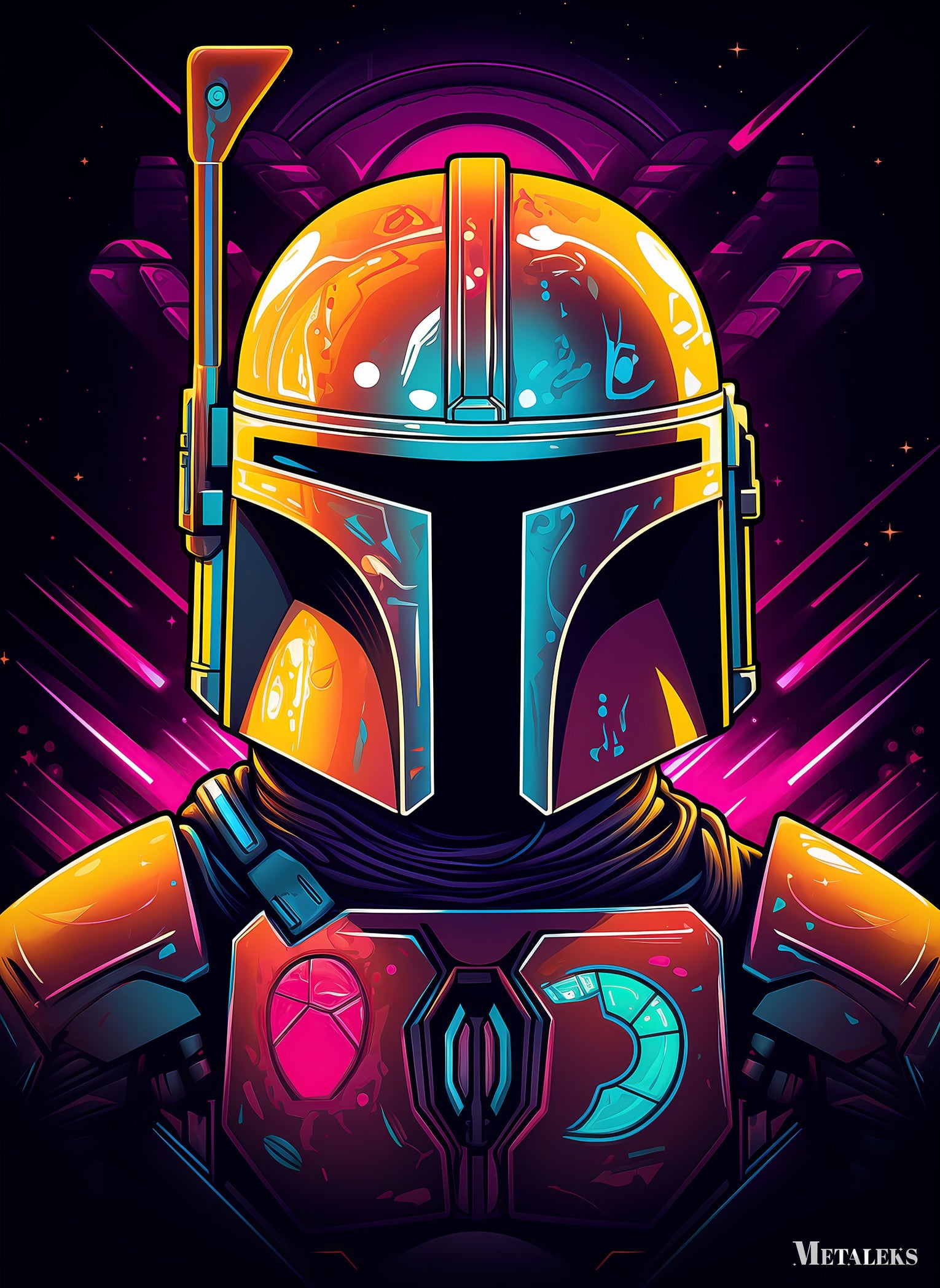 Close Up Mandalorian