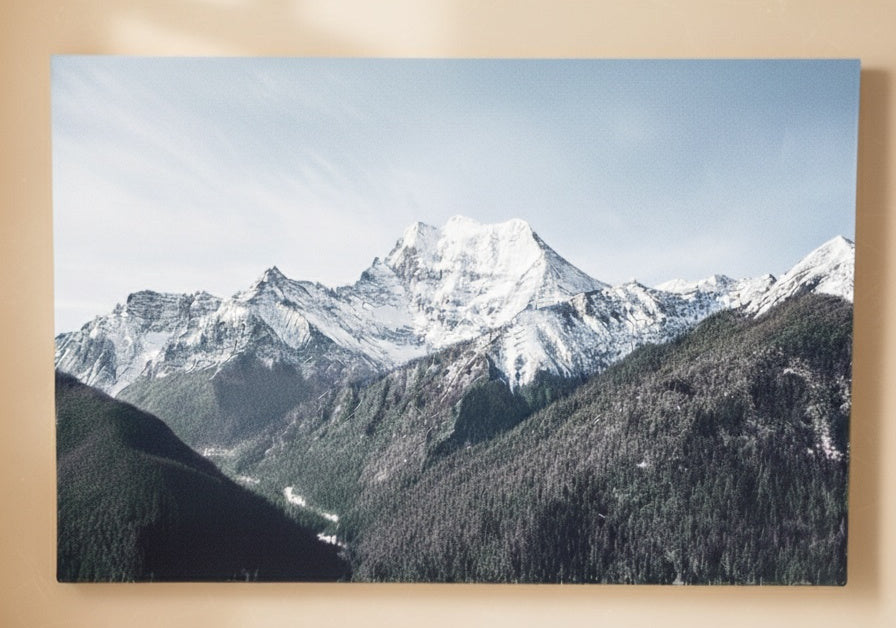 Robust custom canvas wall decor, engineered for durability and indoor use.