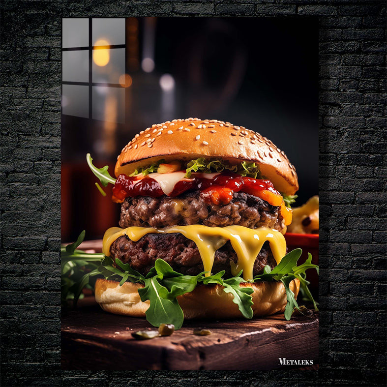 DOUBLE CHEESE BURGER