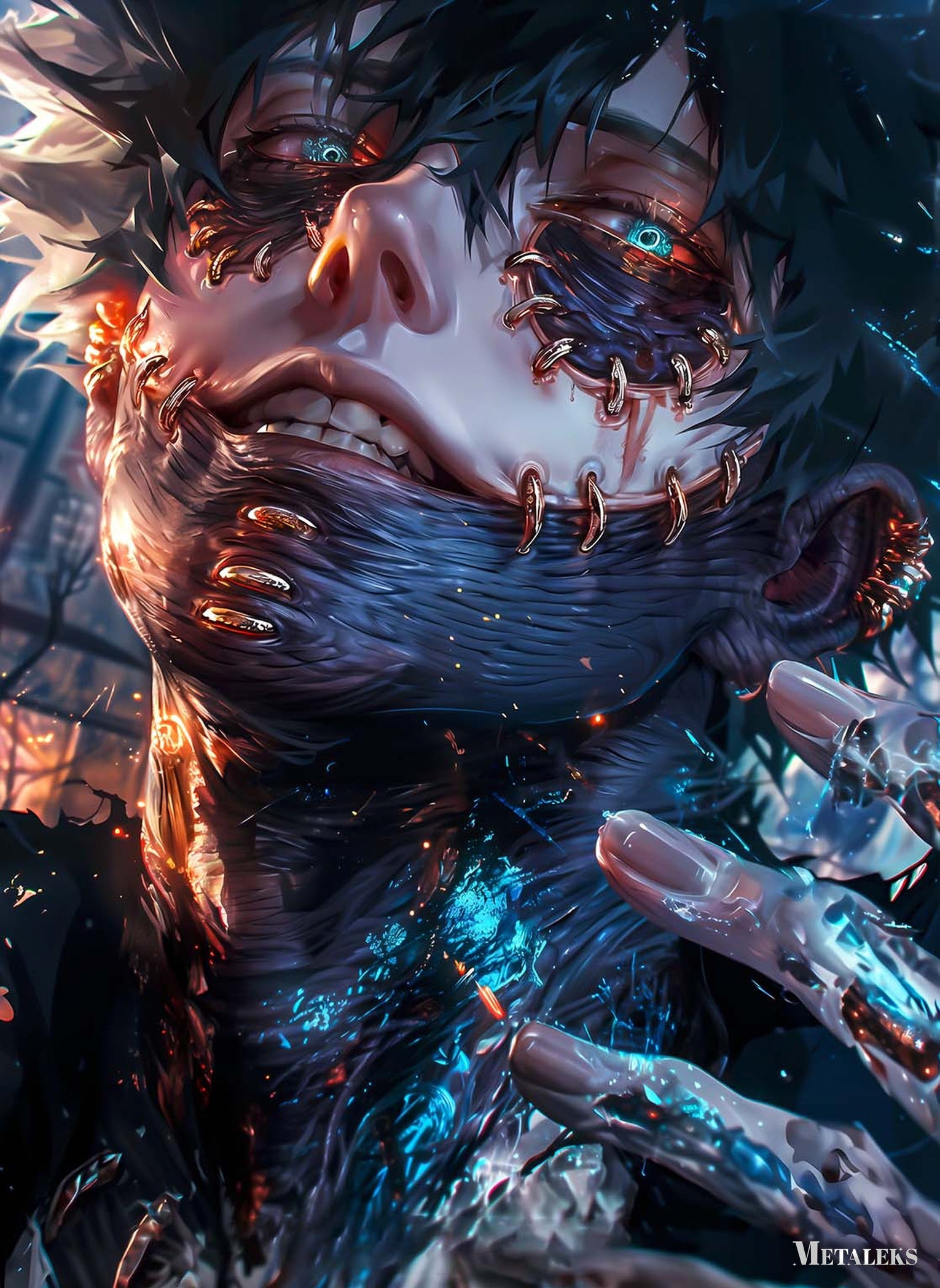 Dabi Flames King