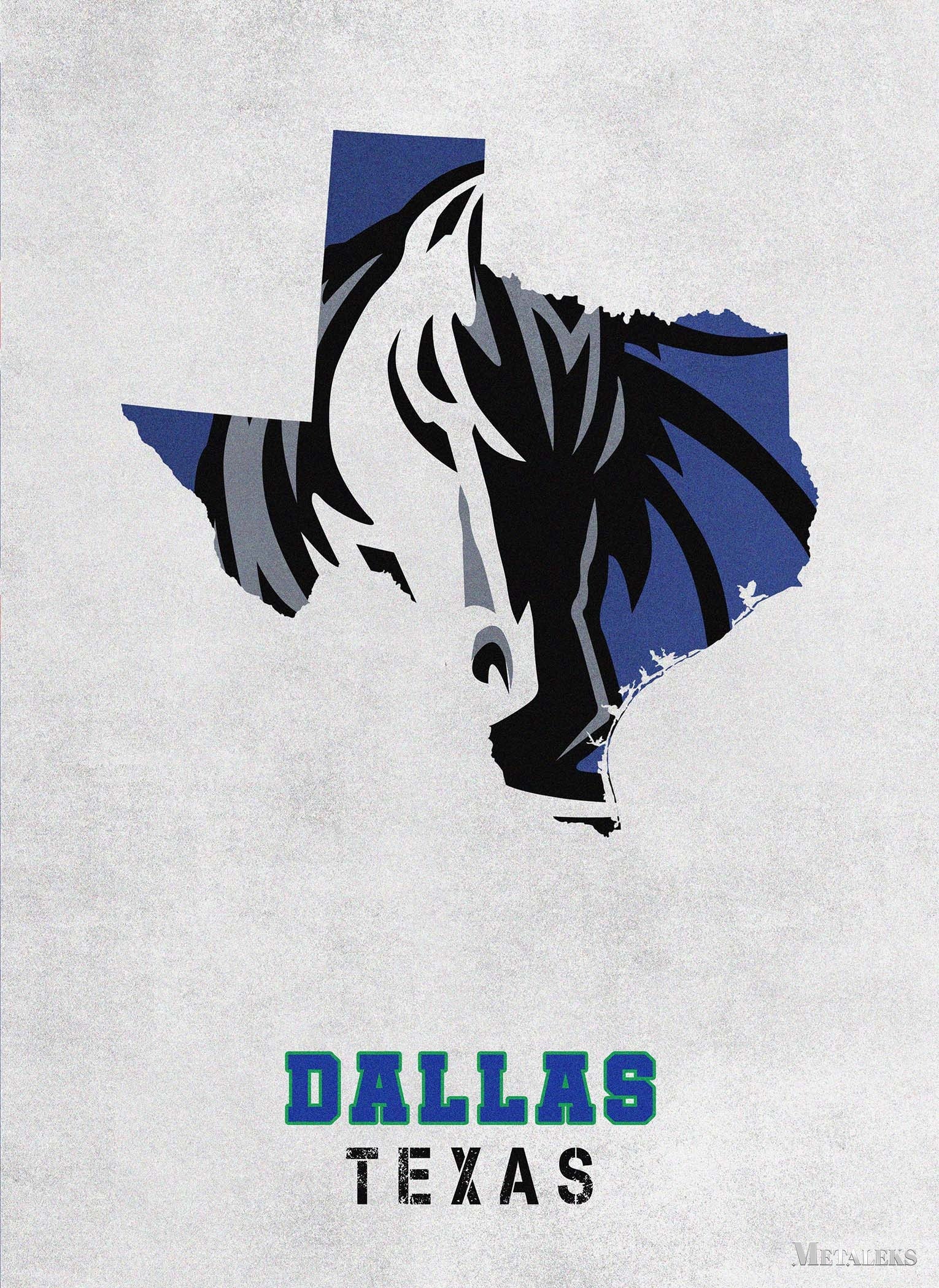 Dallas Mavericks Dallas Texas State Map