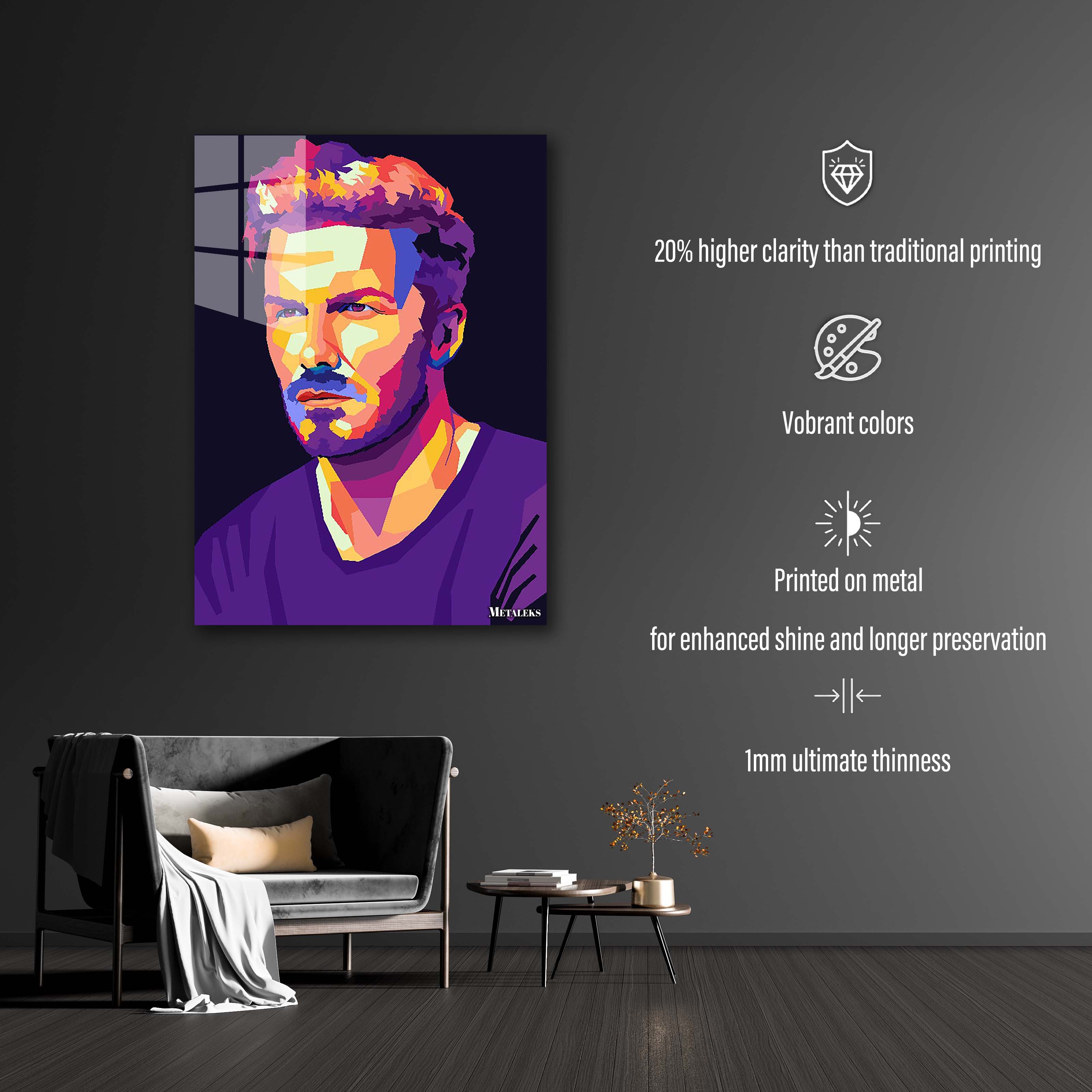 David Beckham wpap popart