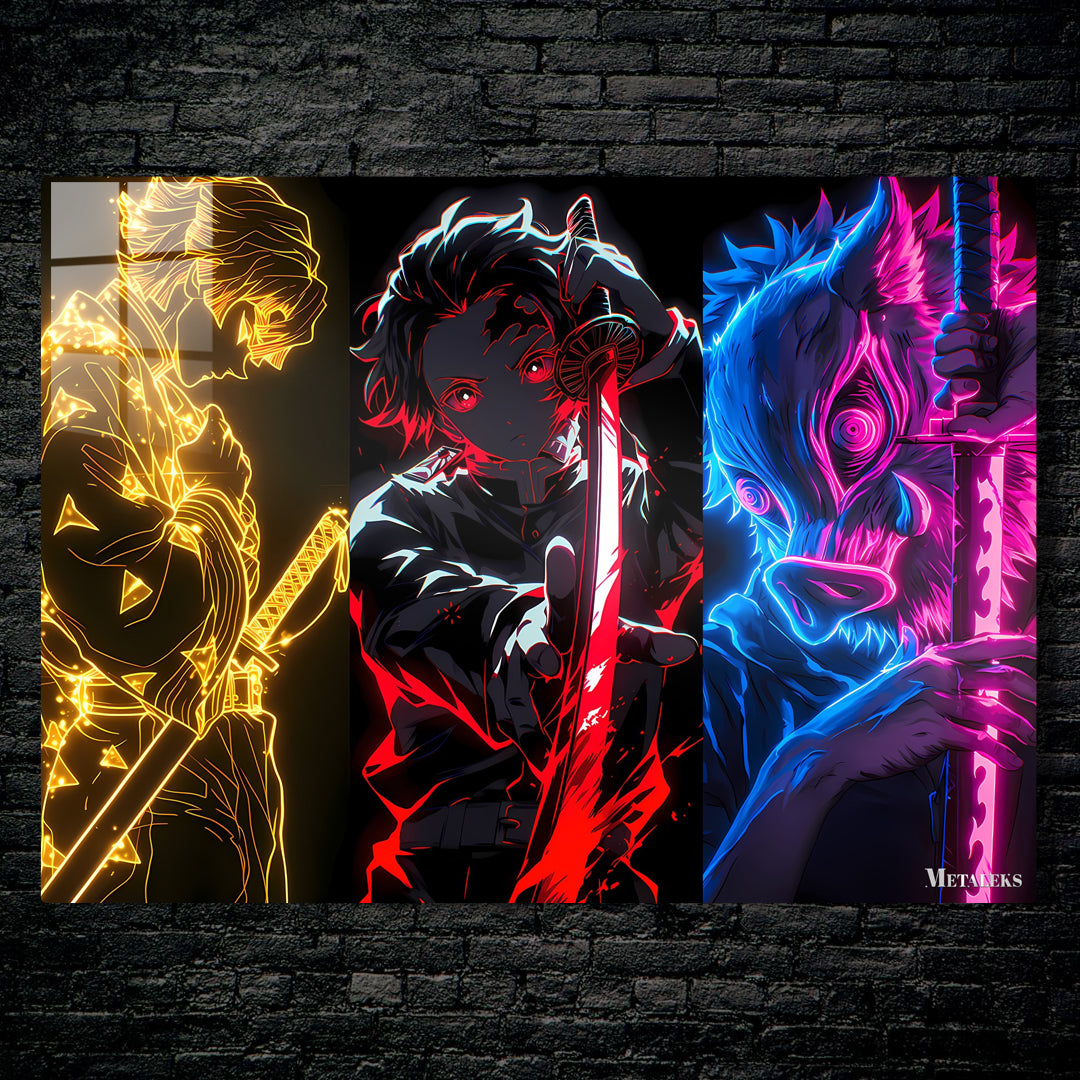 Demon slayer trio