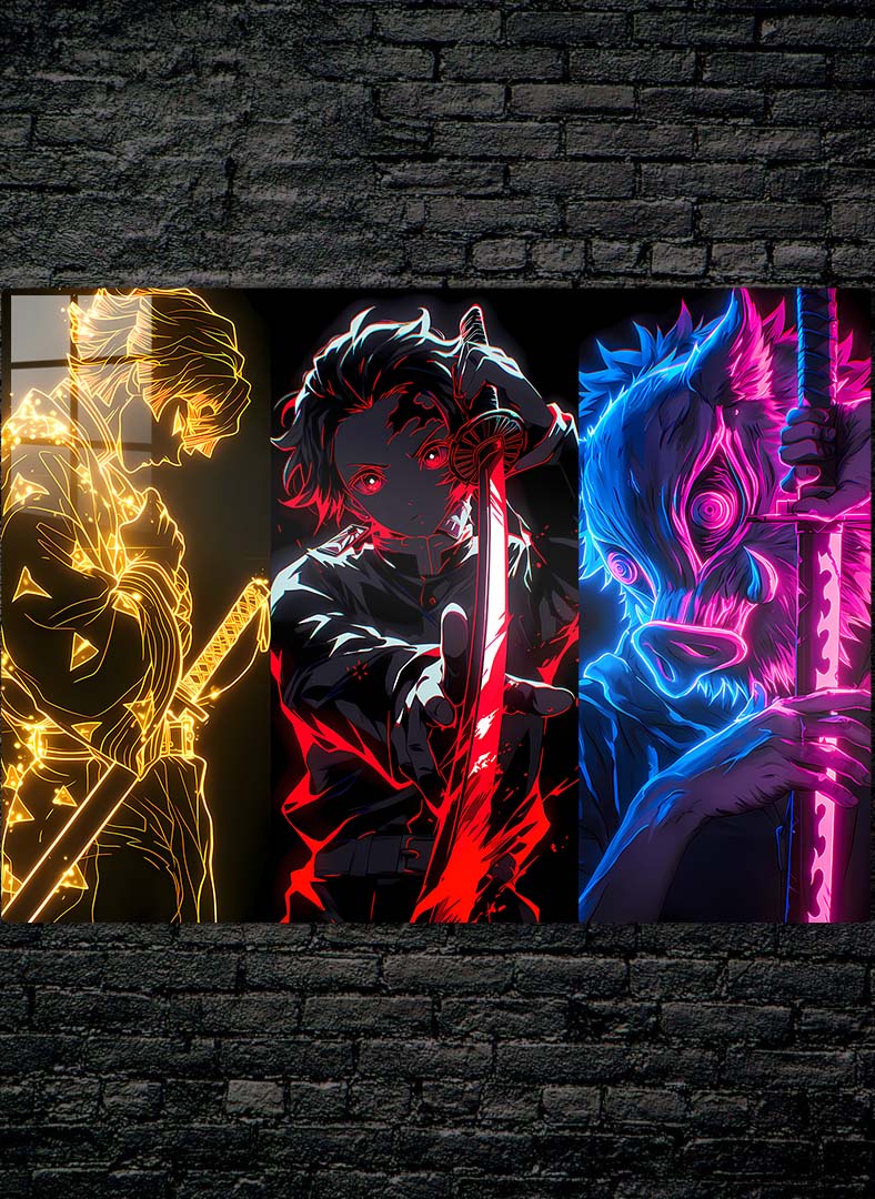 Demon slayer trio