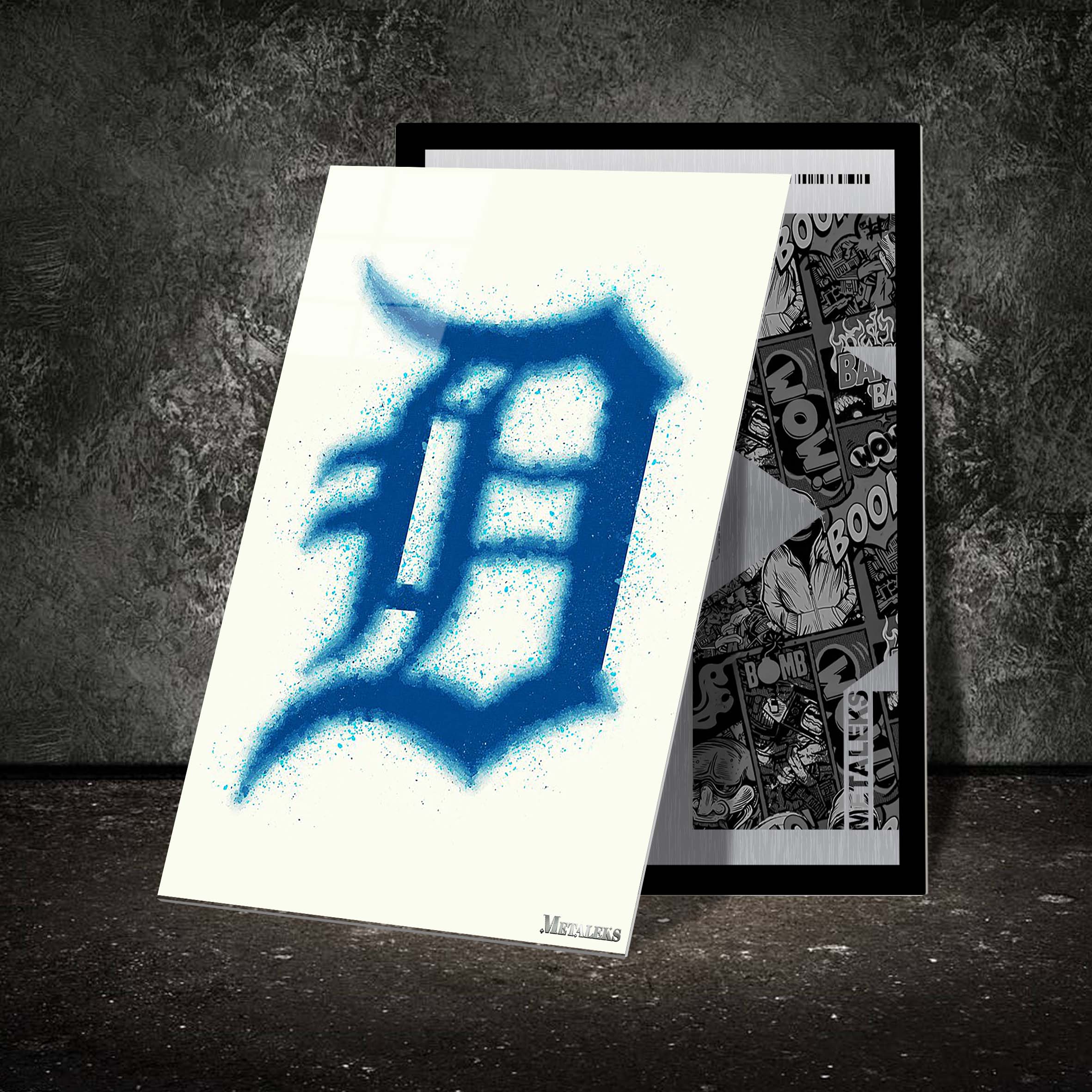 Detroit Tigers Watercolor