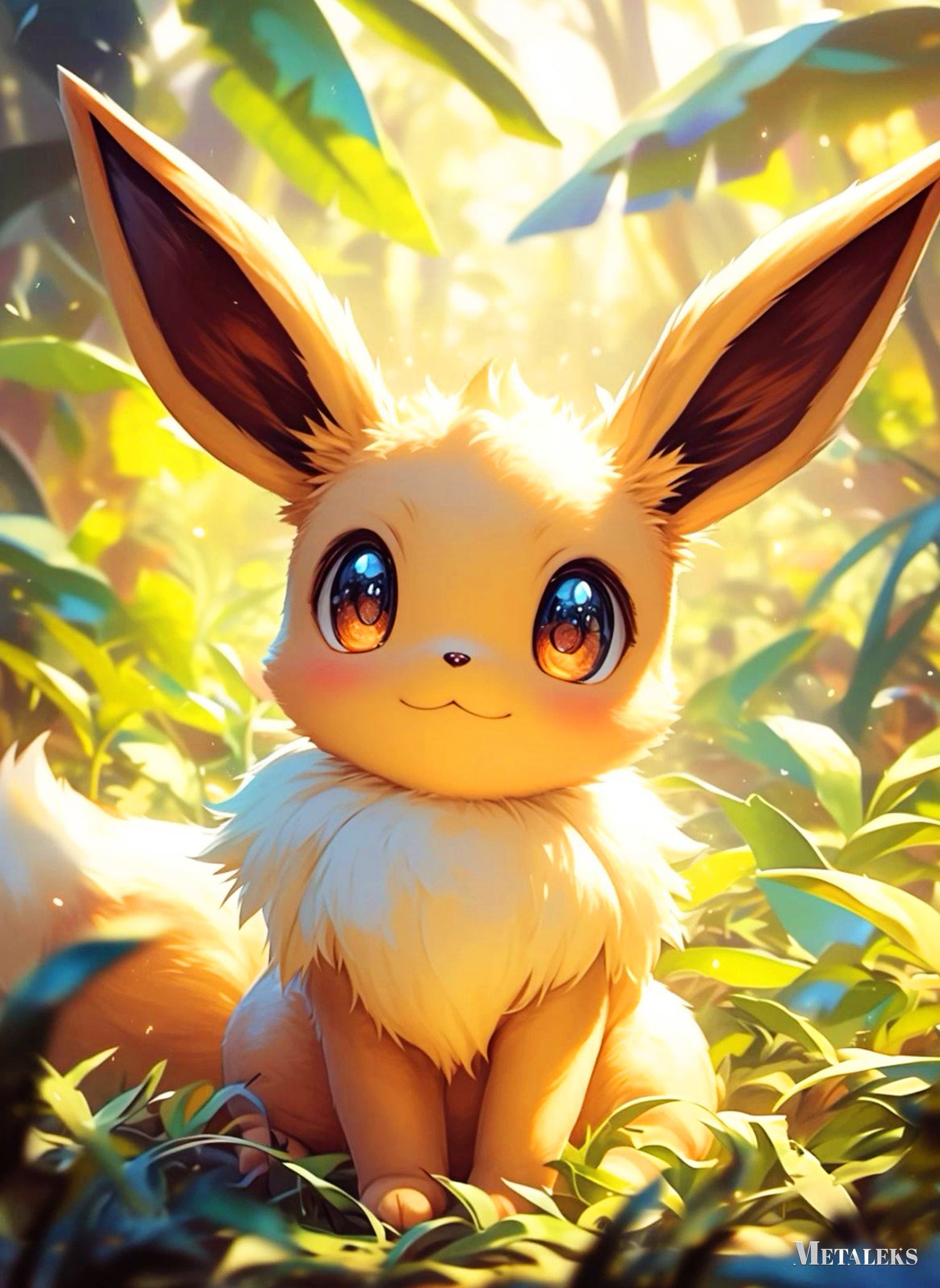 Eevee Pokemon  A0730-25