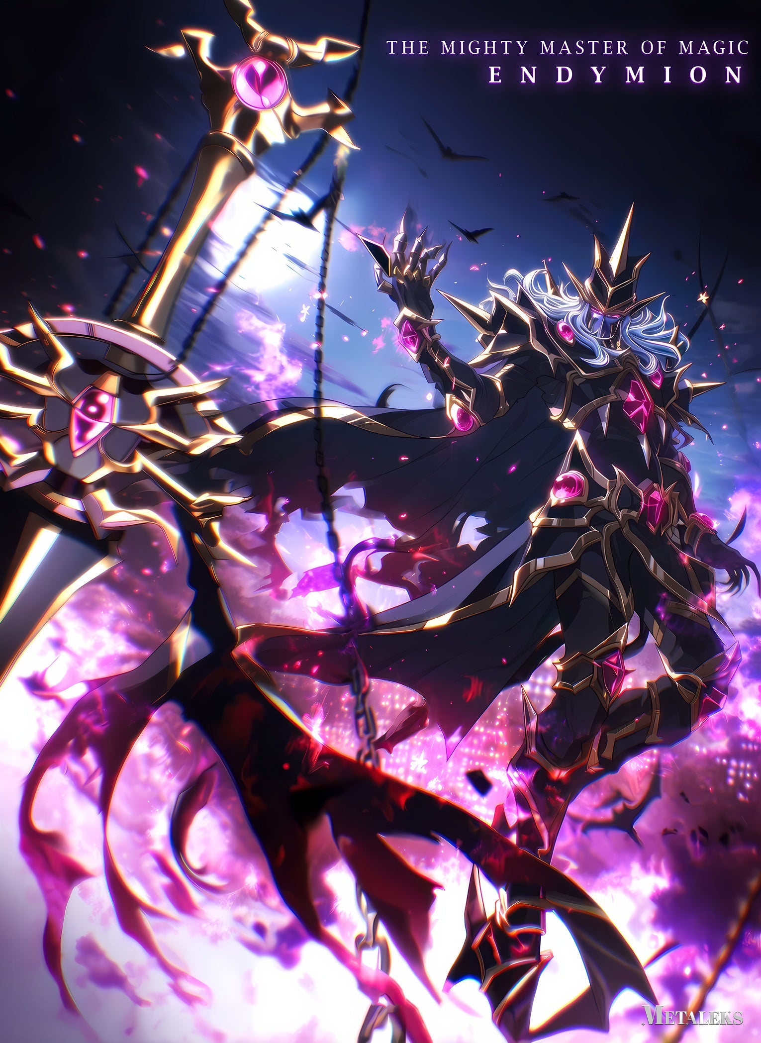 Endymion artwork inspired from Yu-Gi-Oh