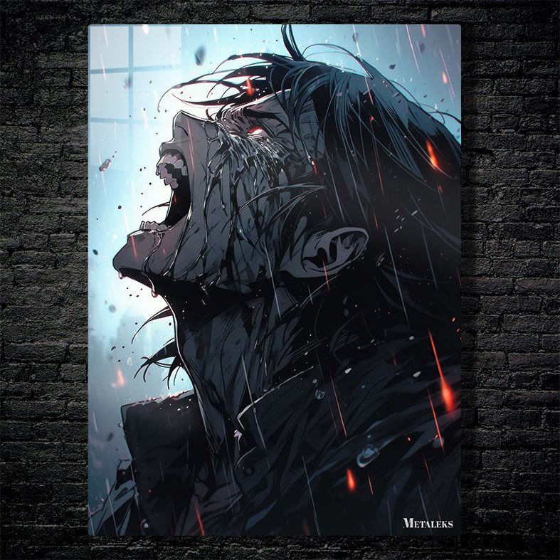 Eren Yeager dramatic wallpaper