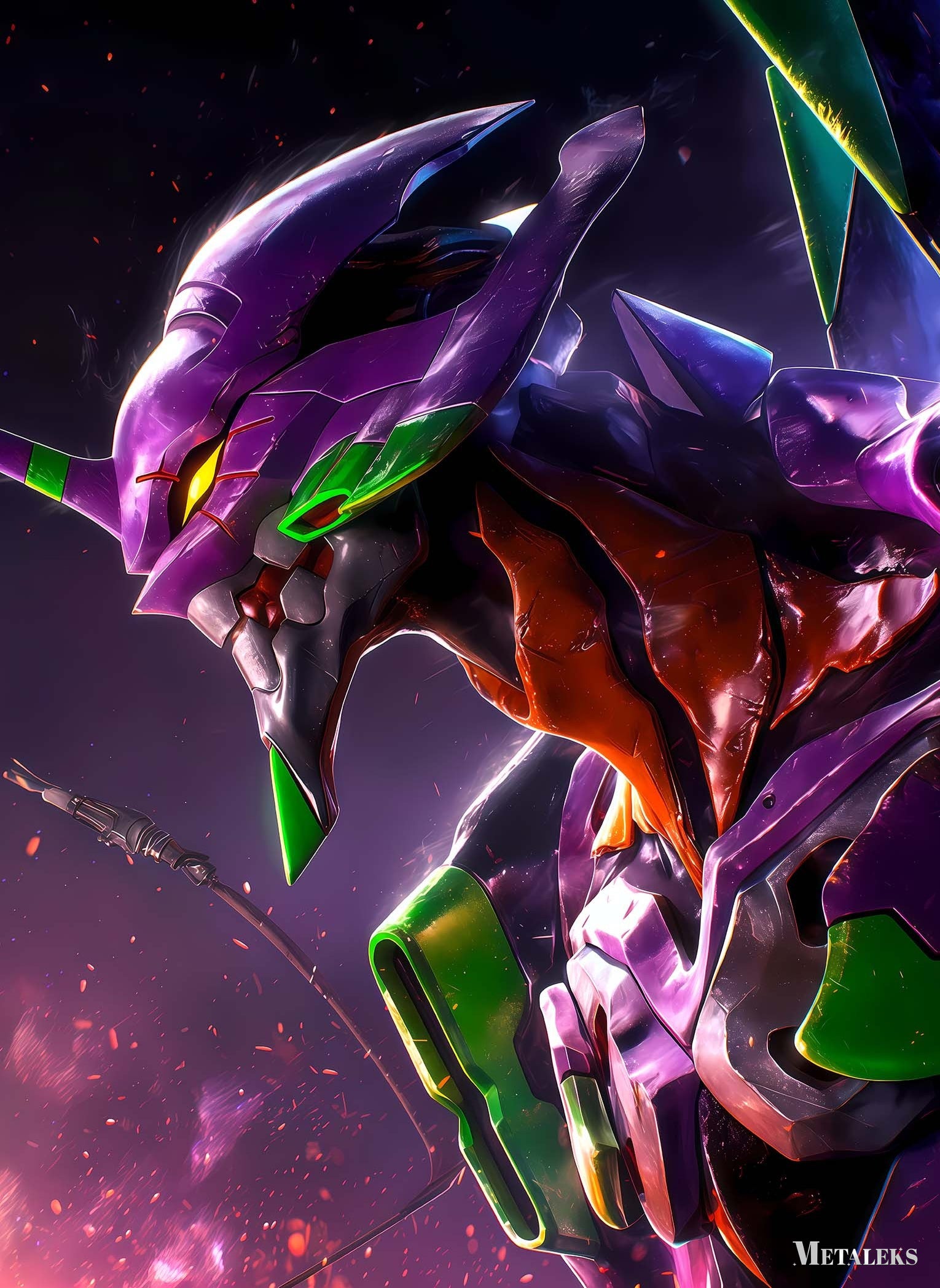 Eva 01 fight - Evangelion