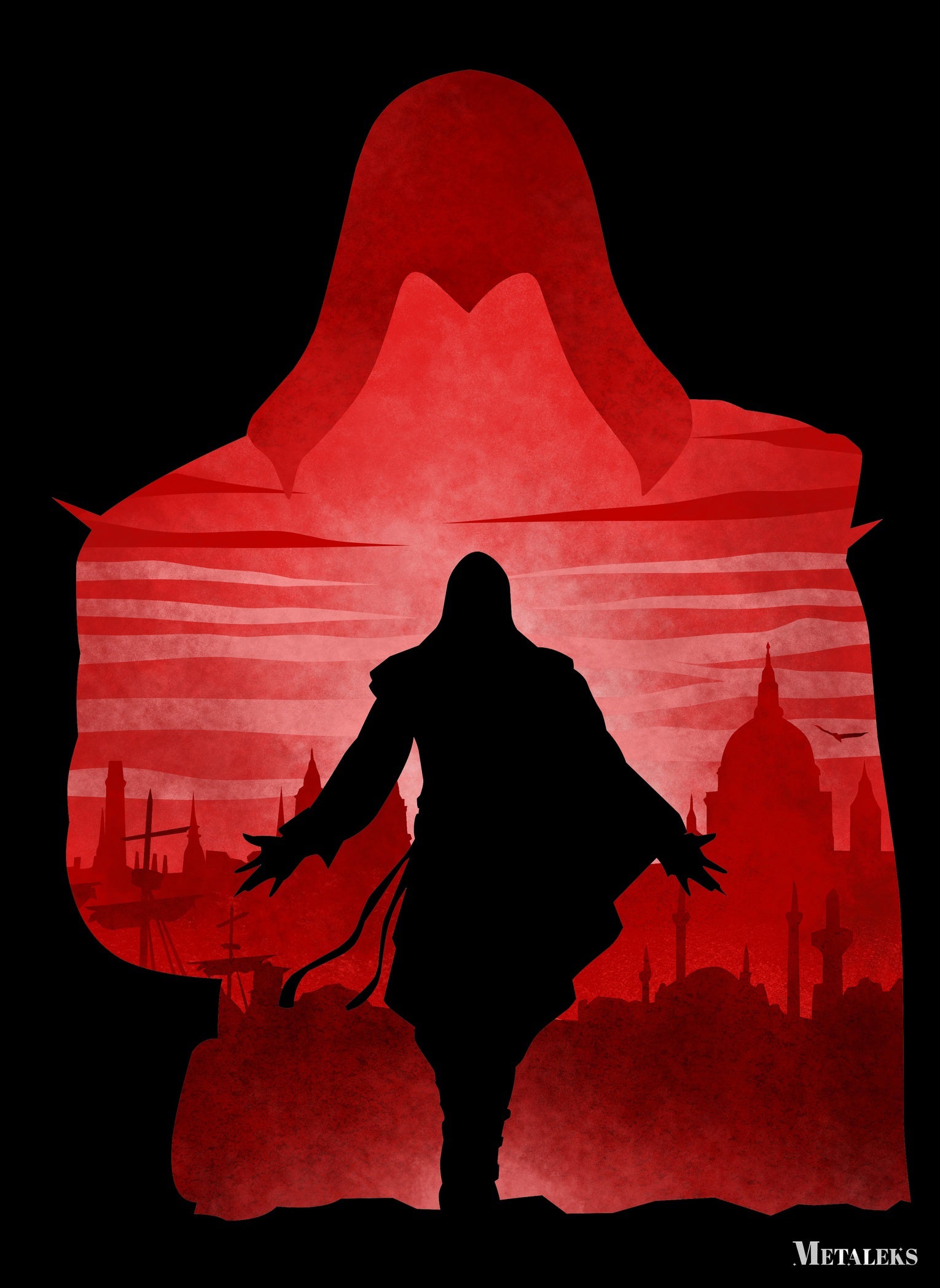 Ezio Auditore Silhouette
