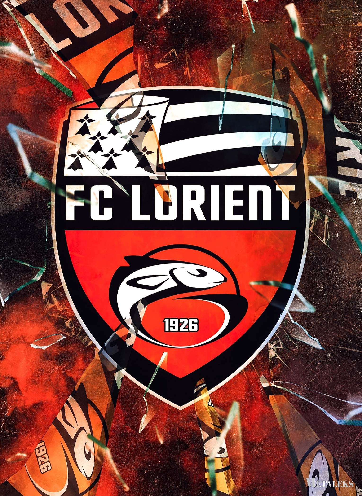 FC Lorient Bretagne poster