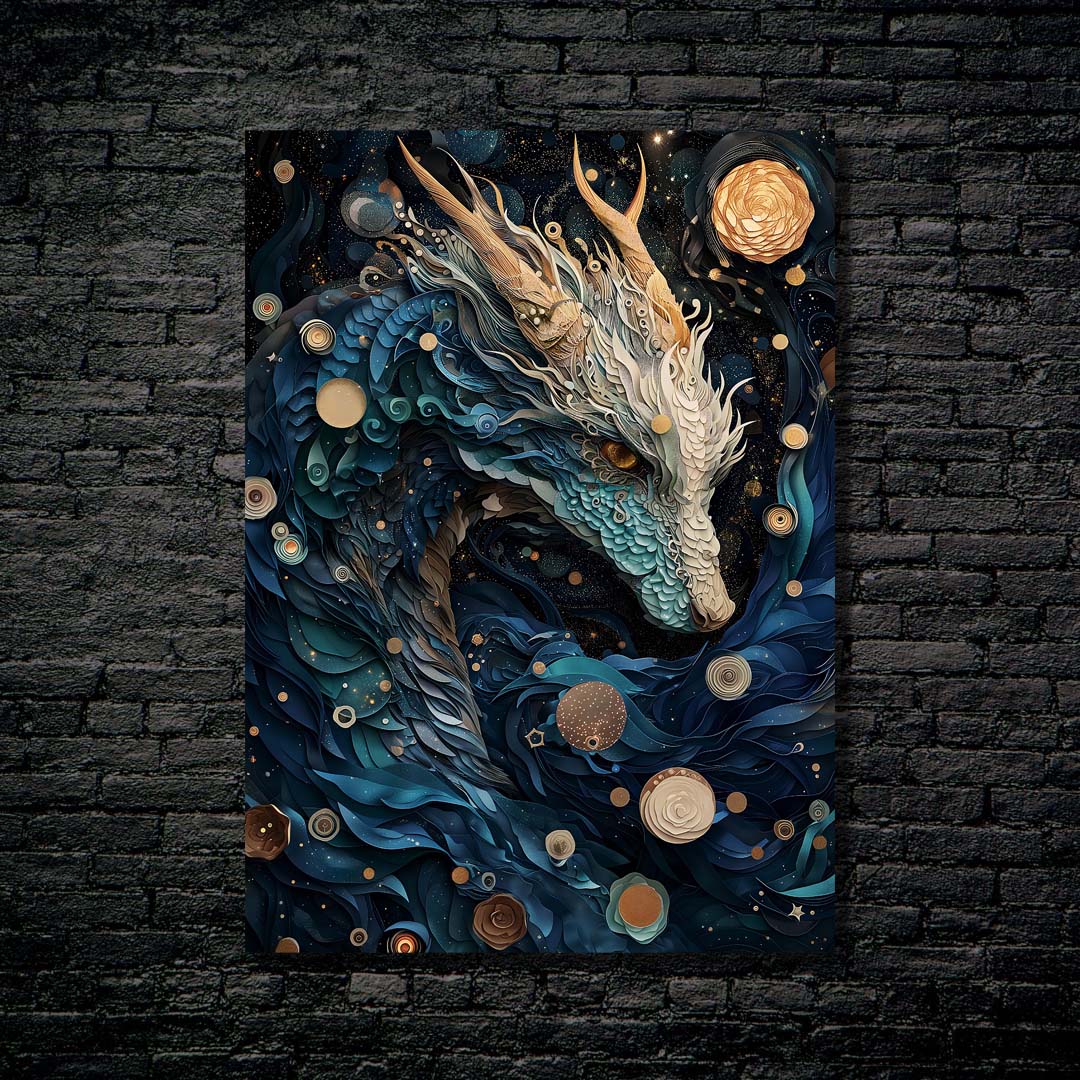 Fantasy Dragon_Paper Art