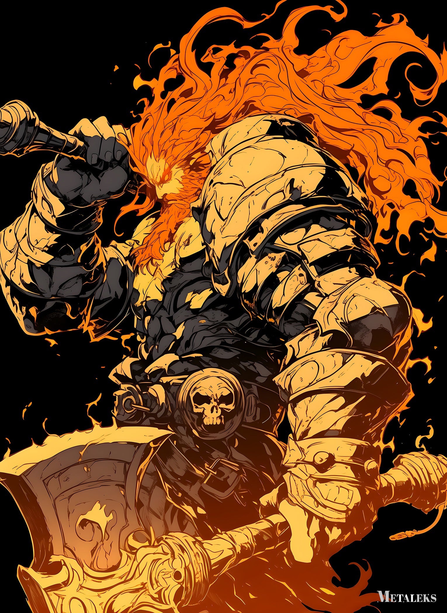 Fire Gensai Art