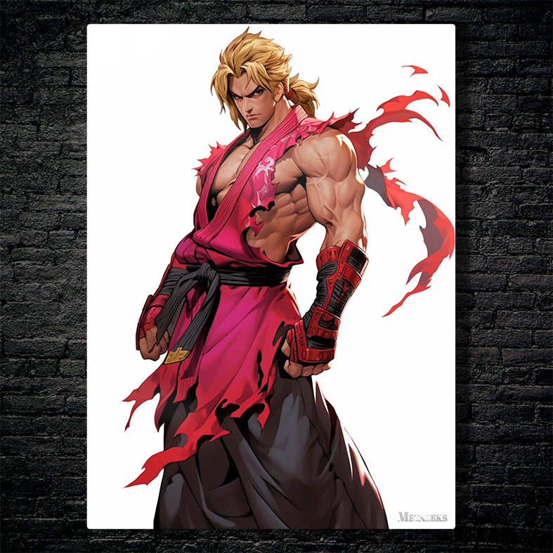 Flaming Shoryuken Ken's Blaze of Martial Arts Mastery
