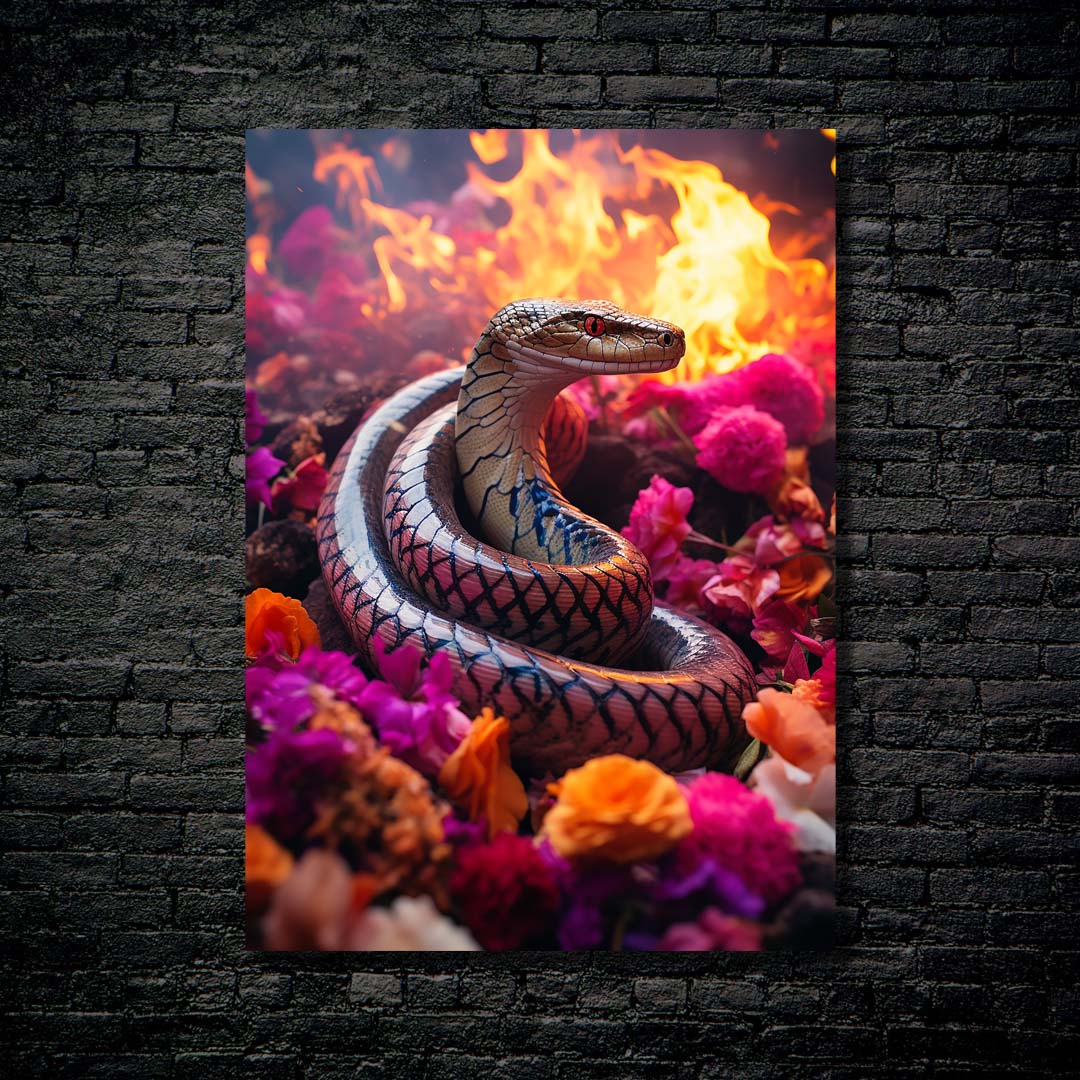 Floral Blaze Serpent