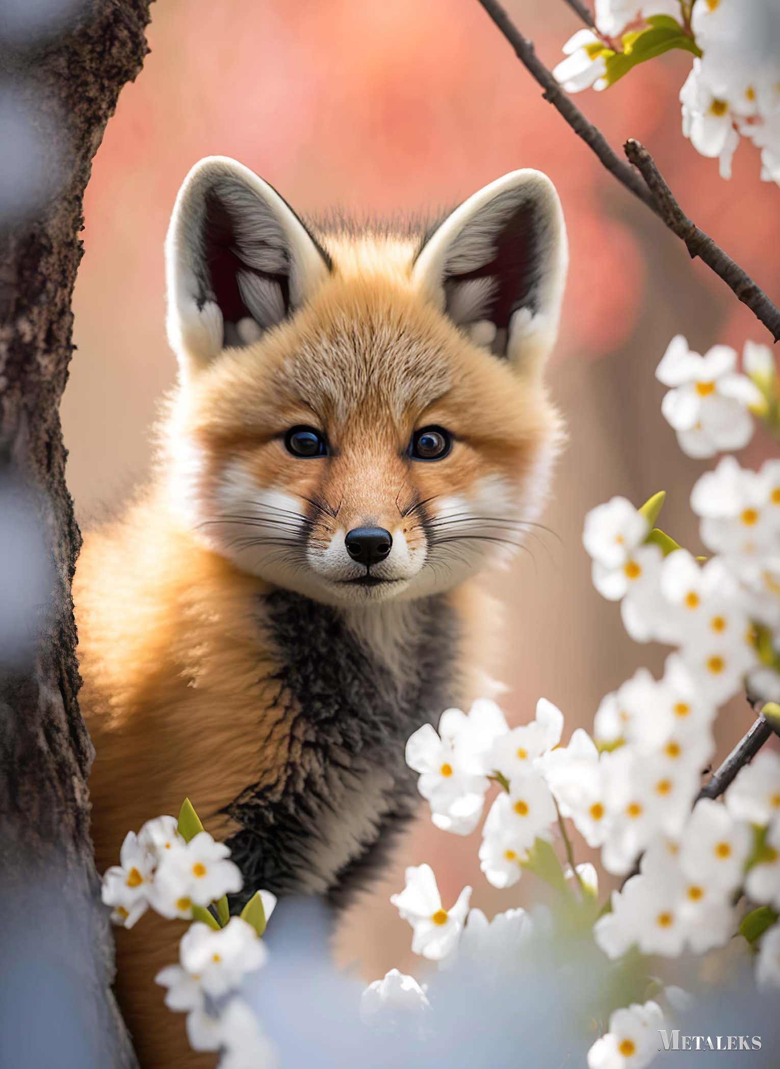 Floral Fox