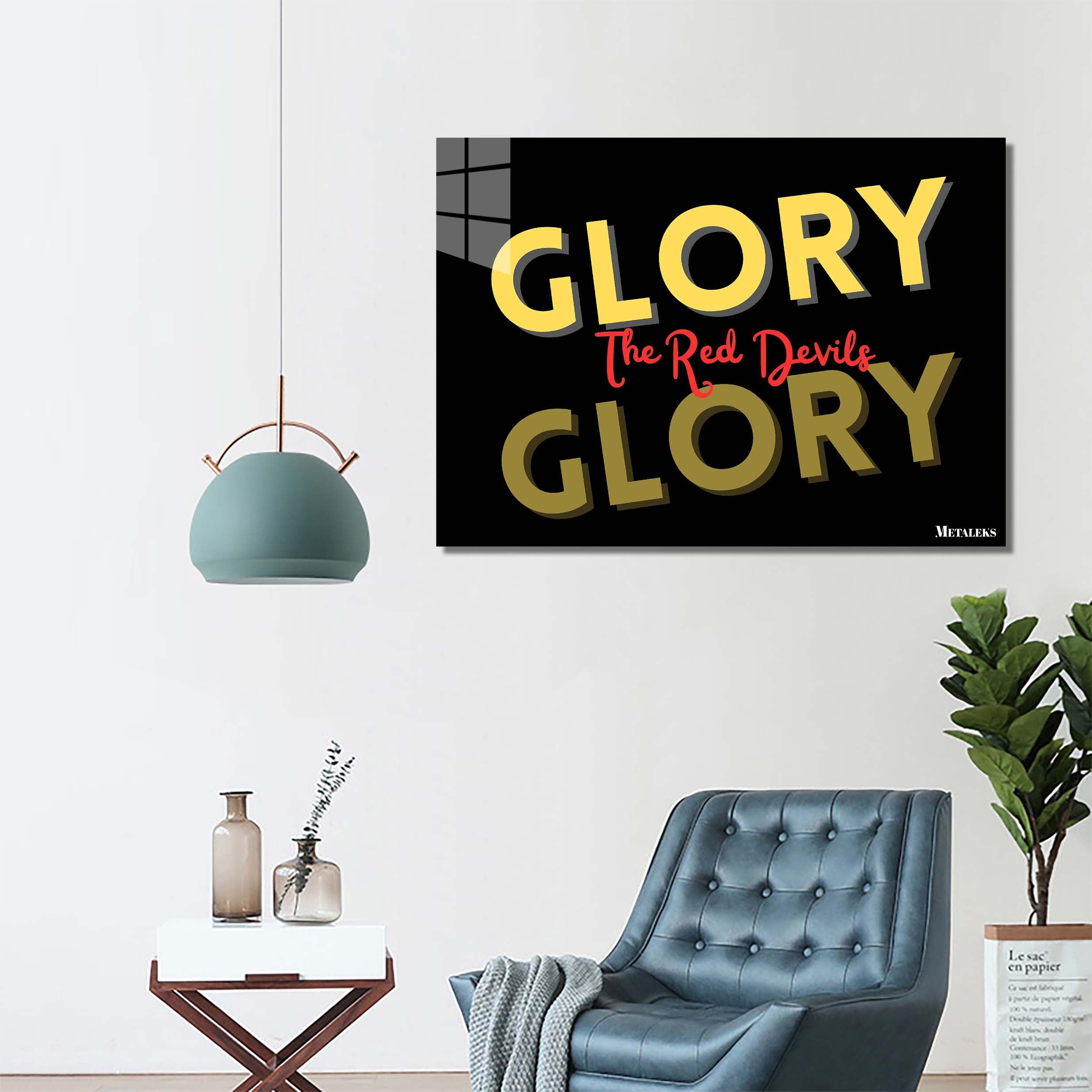 Funny Slogan Glory Glory