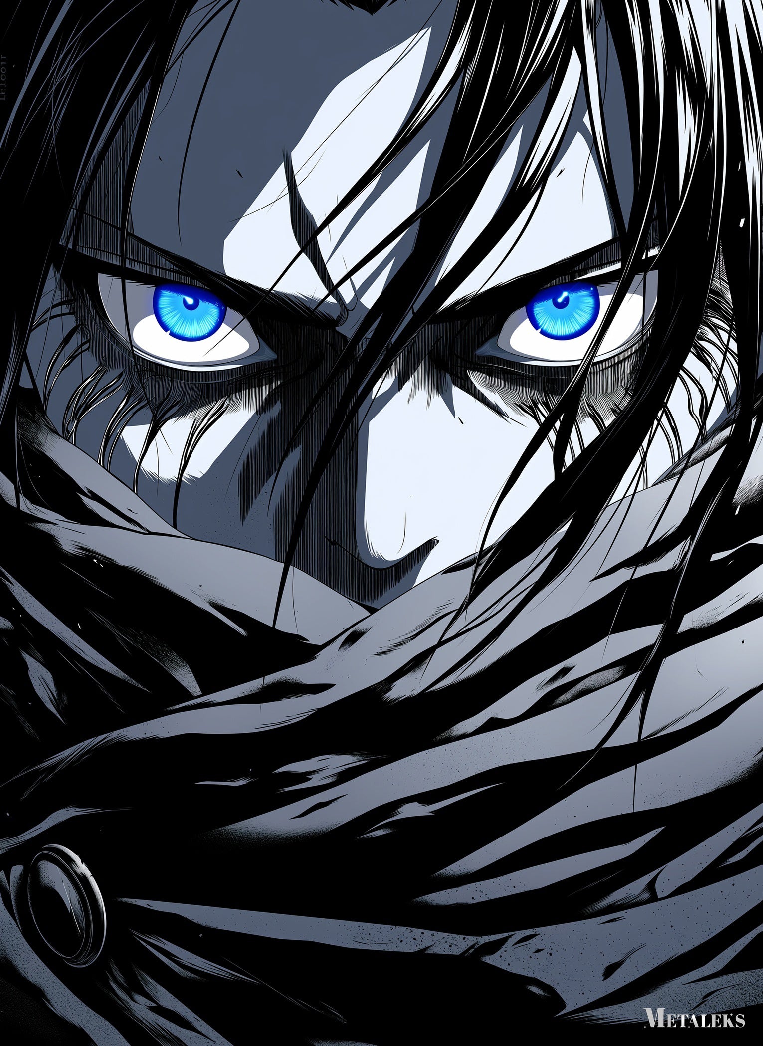 G0233 Eren Yeager BW