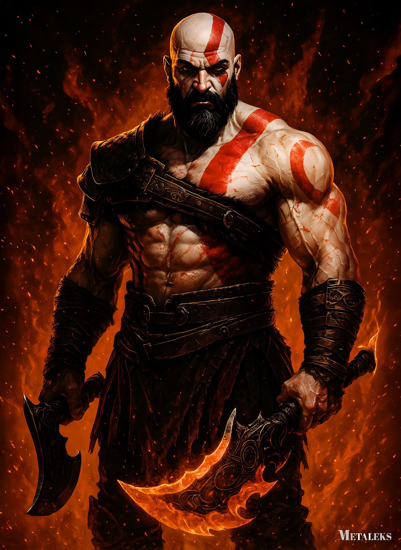 G0267 Kratos - God Of War  H0801-25