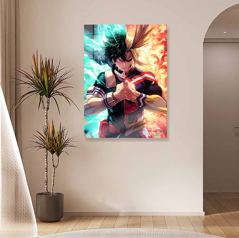 GE0185 Izuku Midoriya And All Might   My Hero Academia