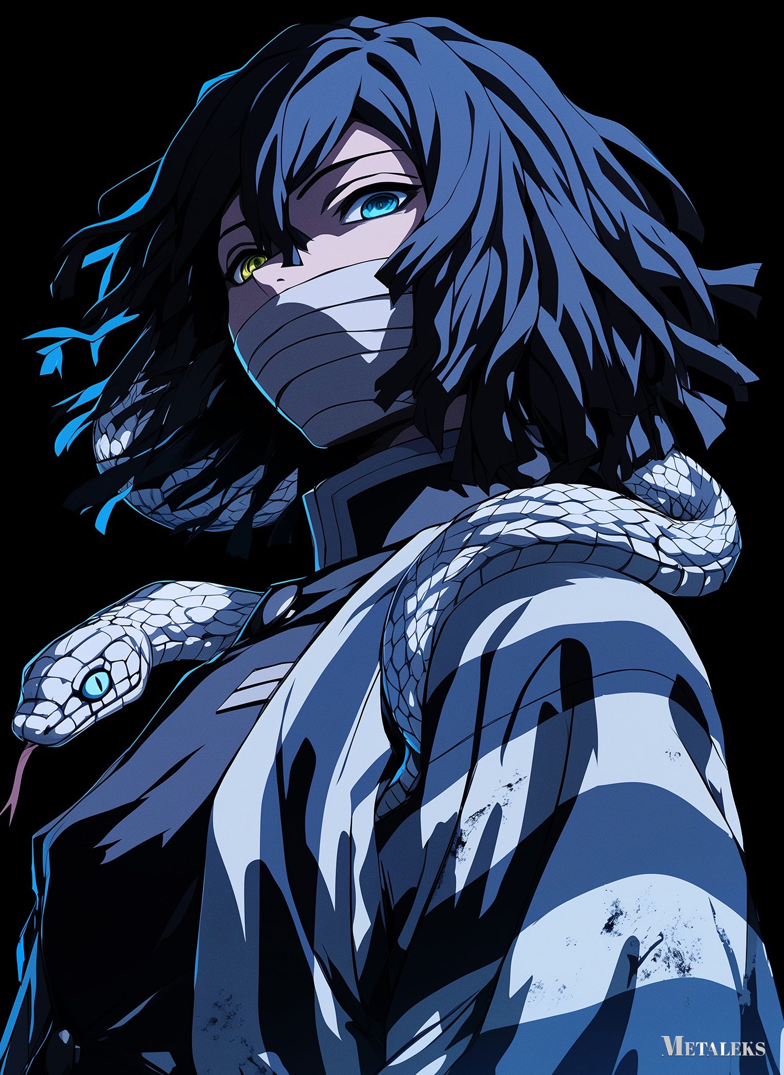 GE02015 Obanai Iguro   Demon Slayer 3