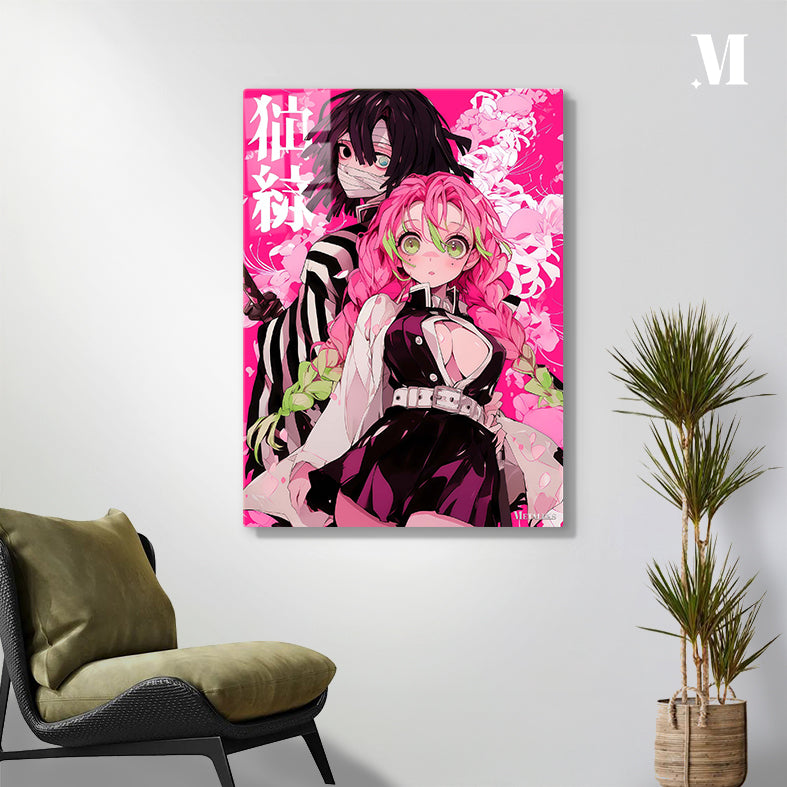GE0216 Obanai and Mitsuri Kanroji   Demon Slayer