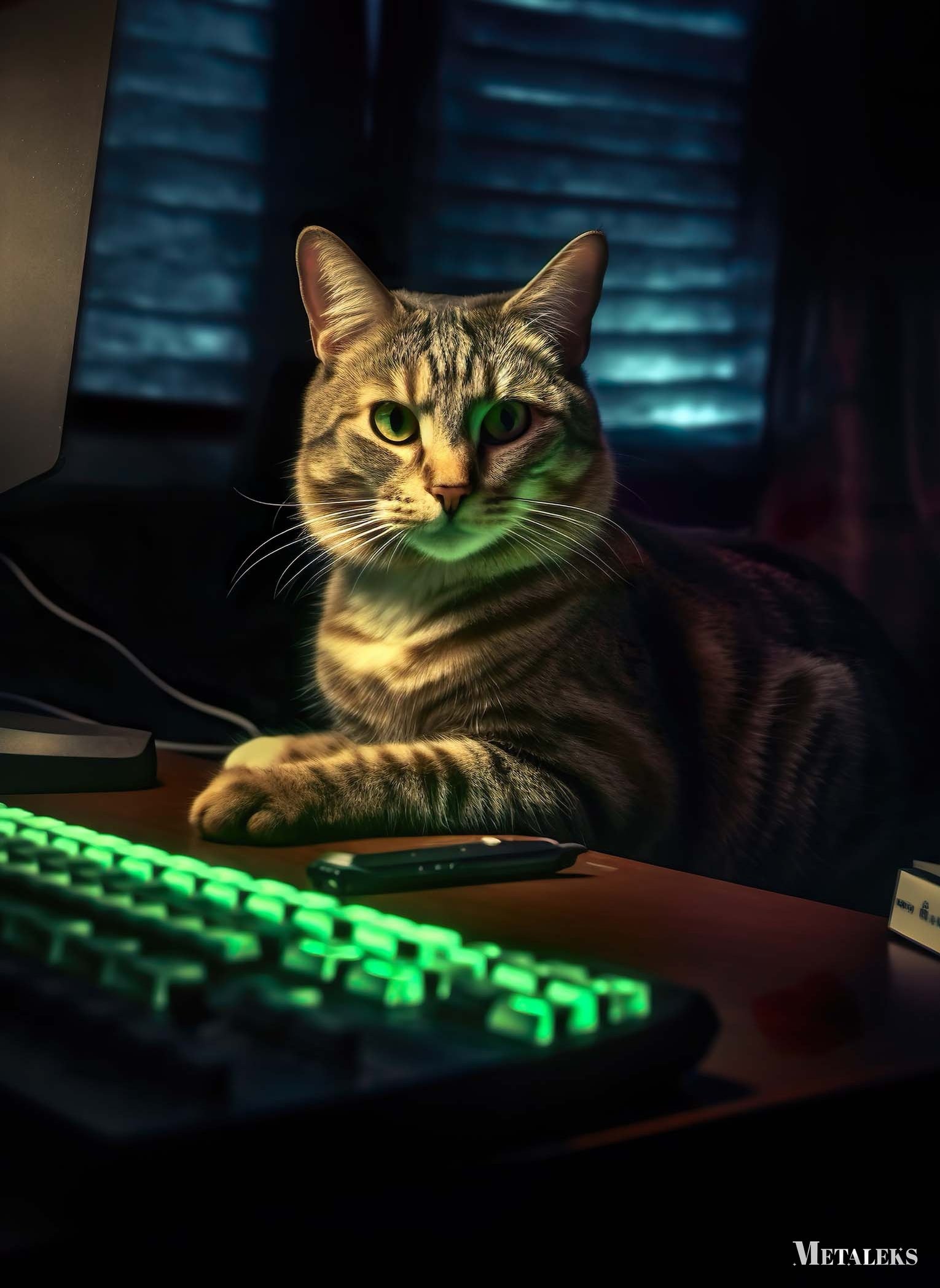 Gaming Cat
