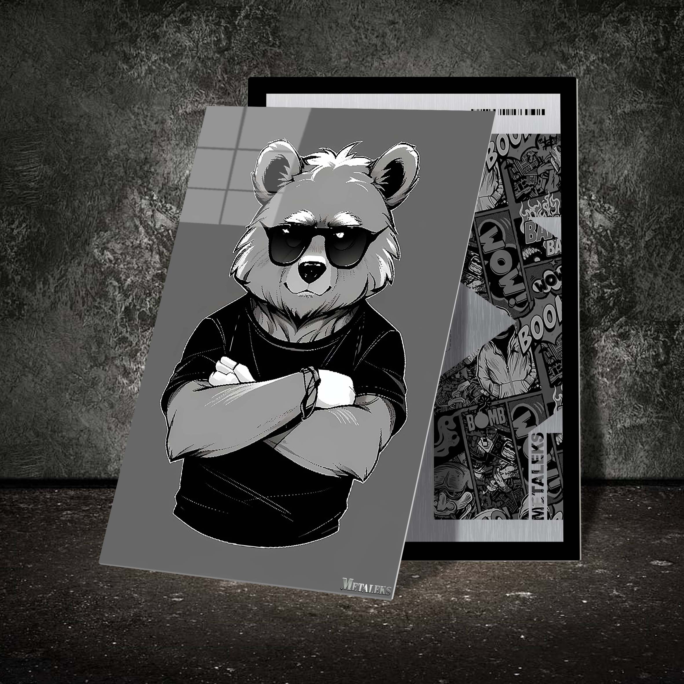 Gangster Bear Artwork