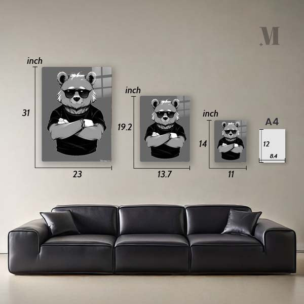 Gangster Bear Artwork