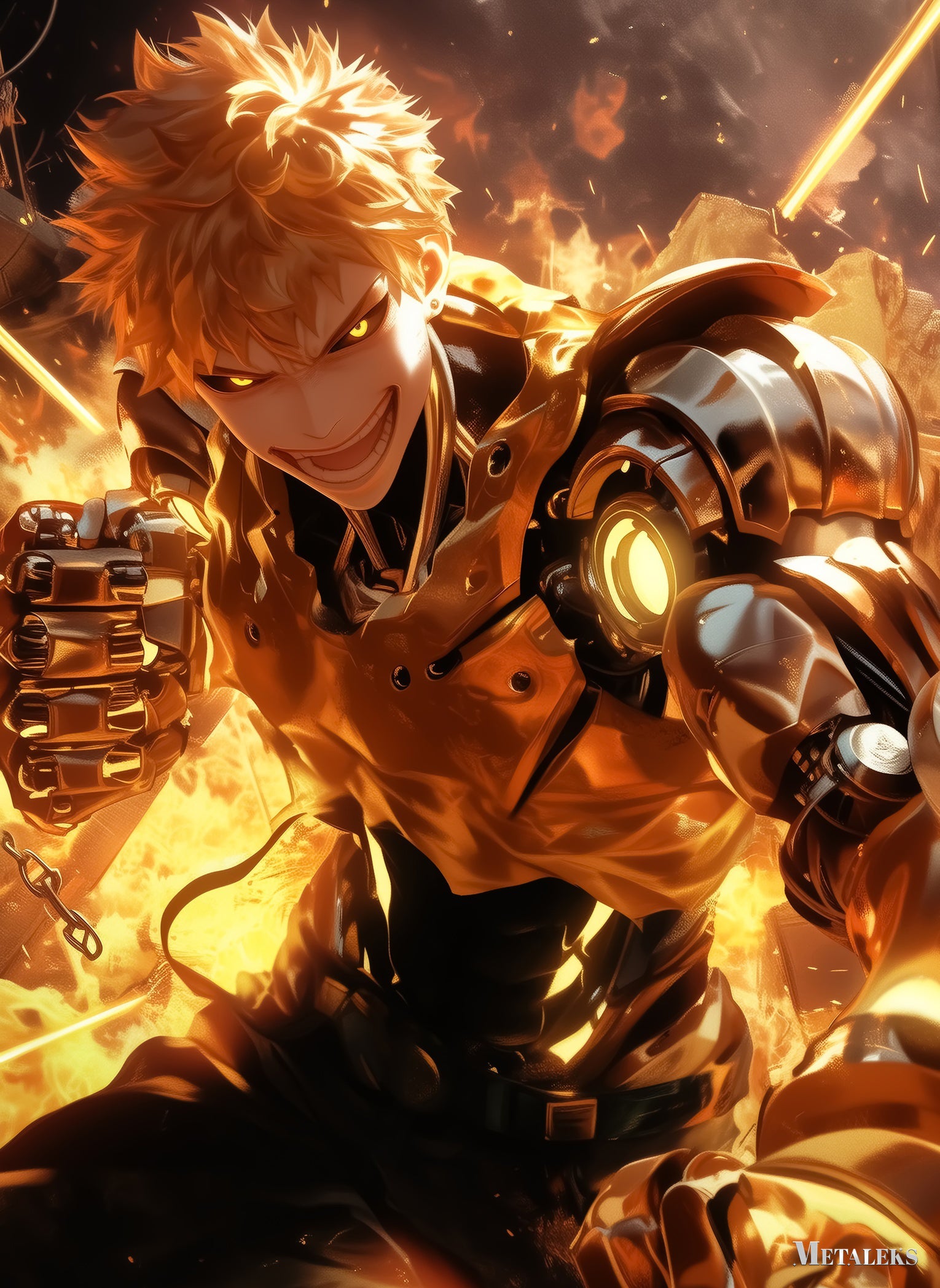 Genos Animw One Punch Man