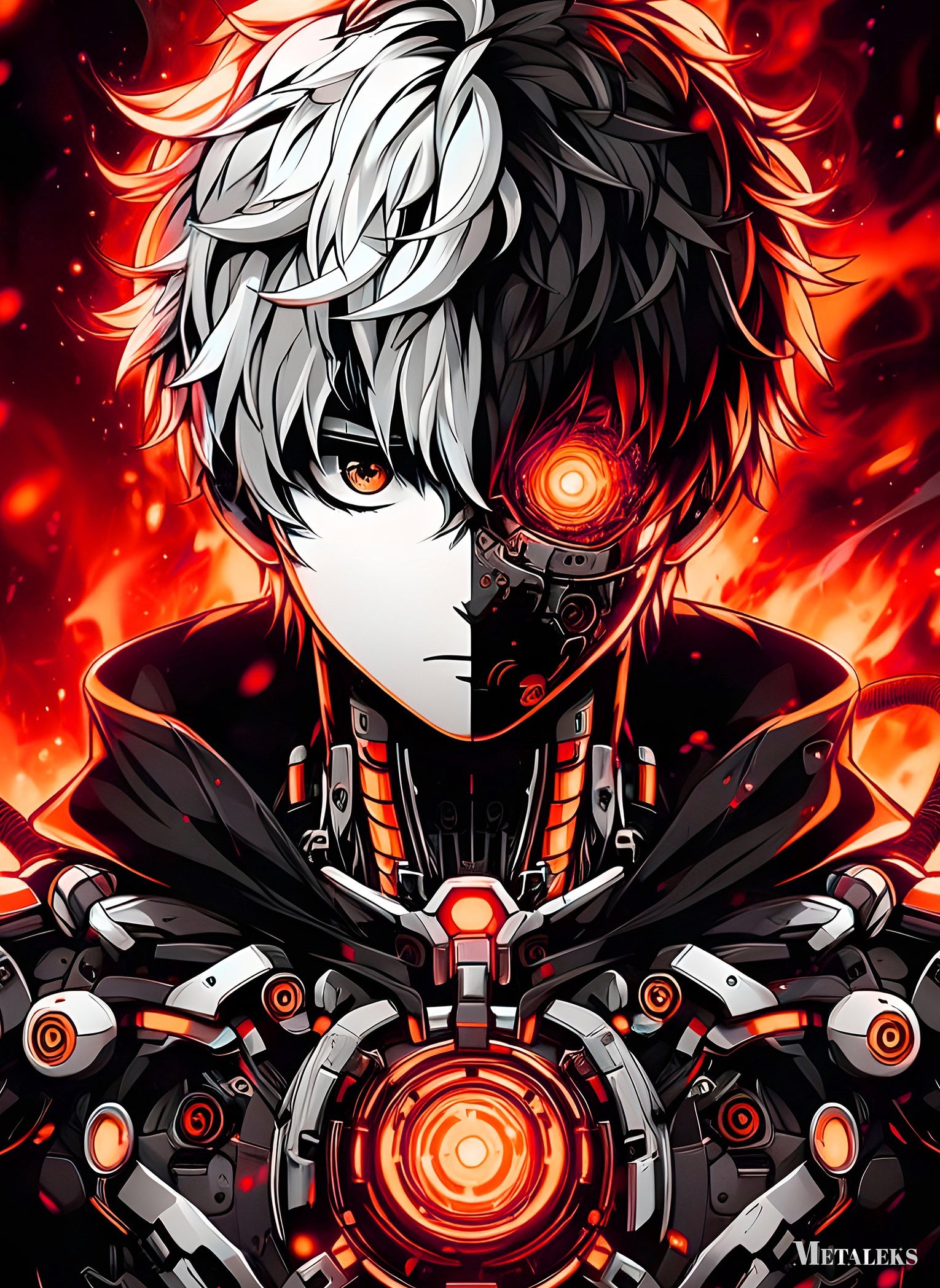 Genos One Pucman Ilustration