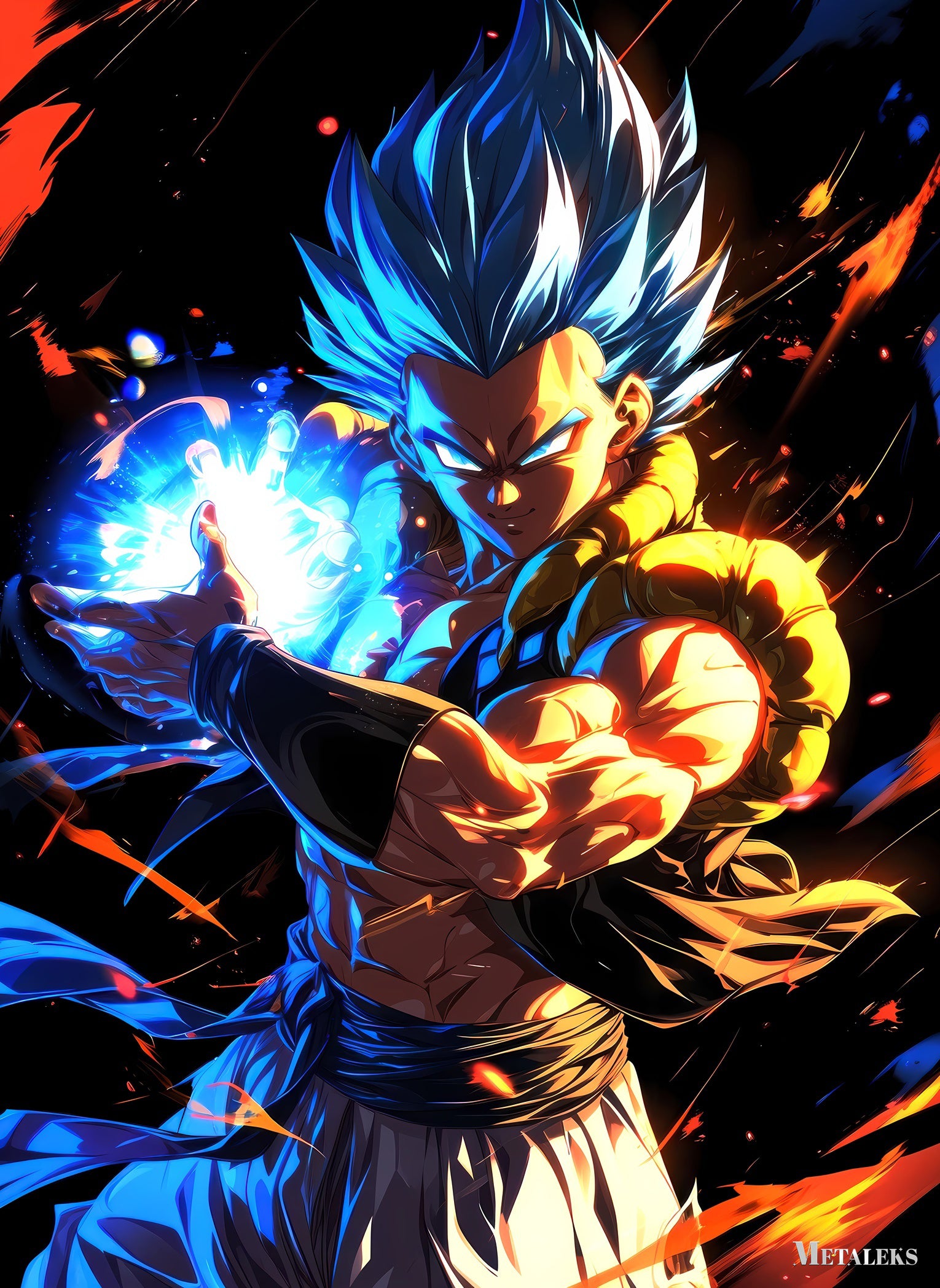 Gogeta SSB art