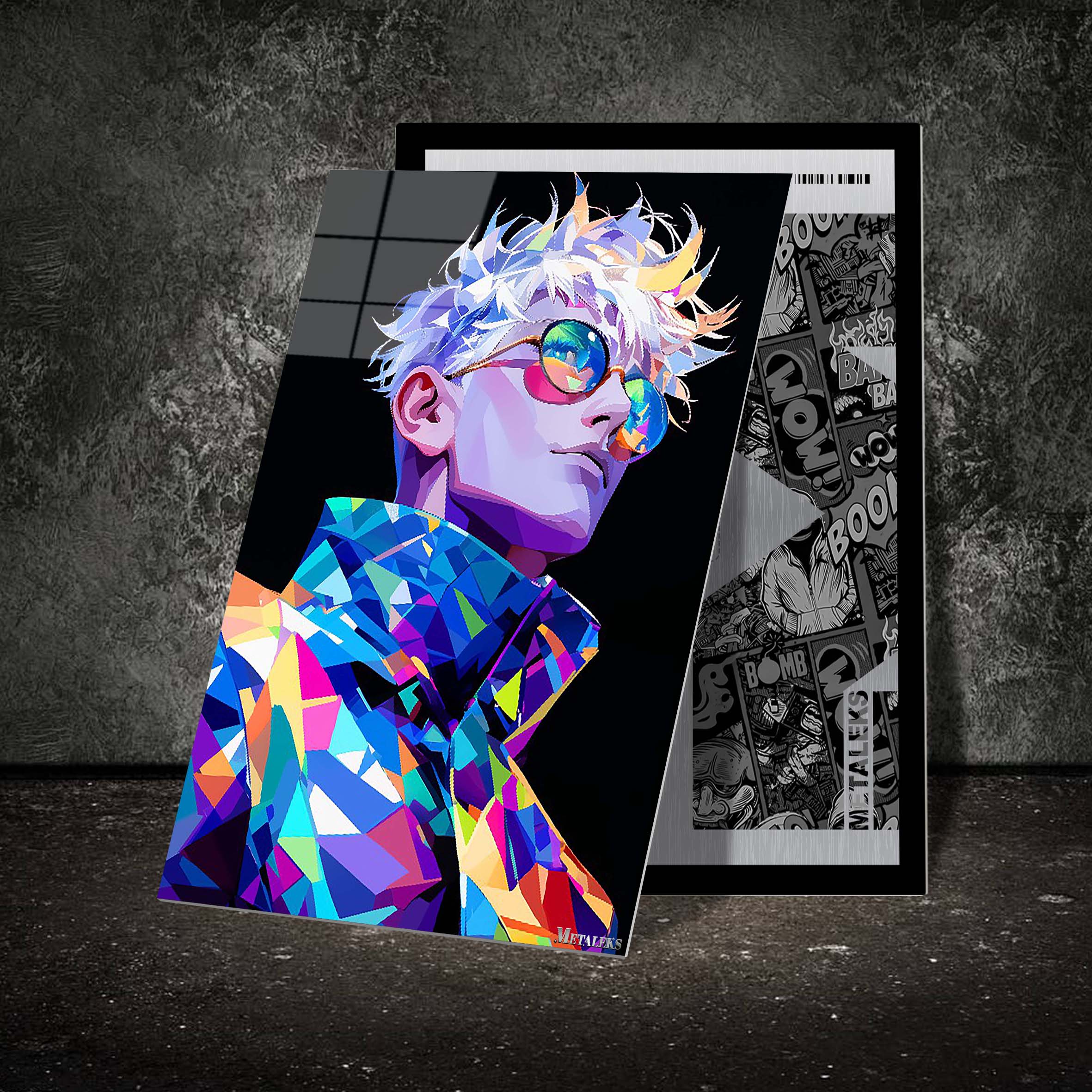Gojo Satoru Full Color Cristal Glass