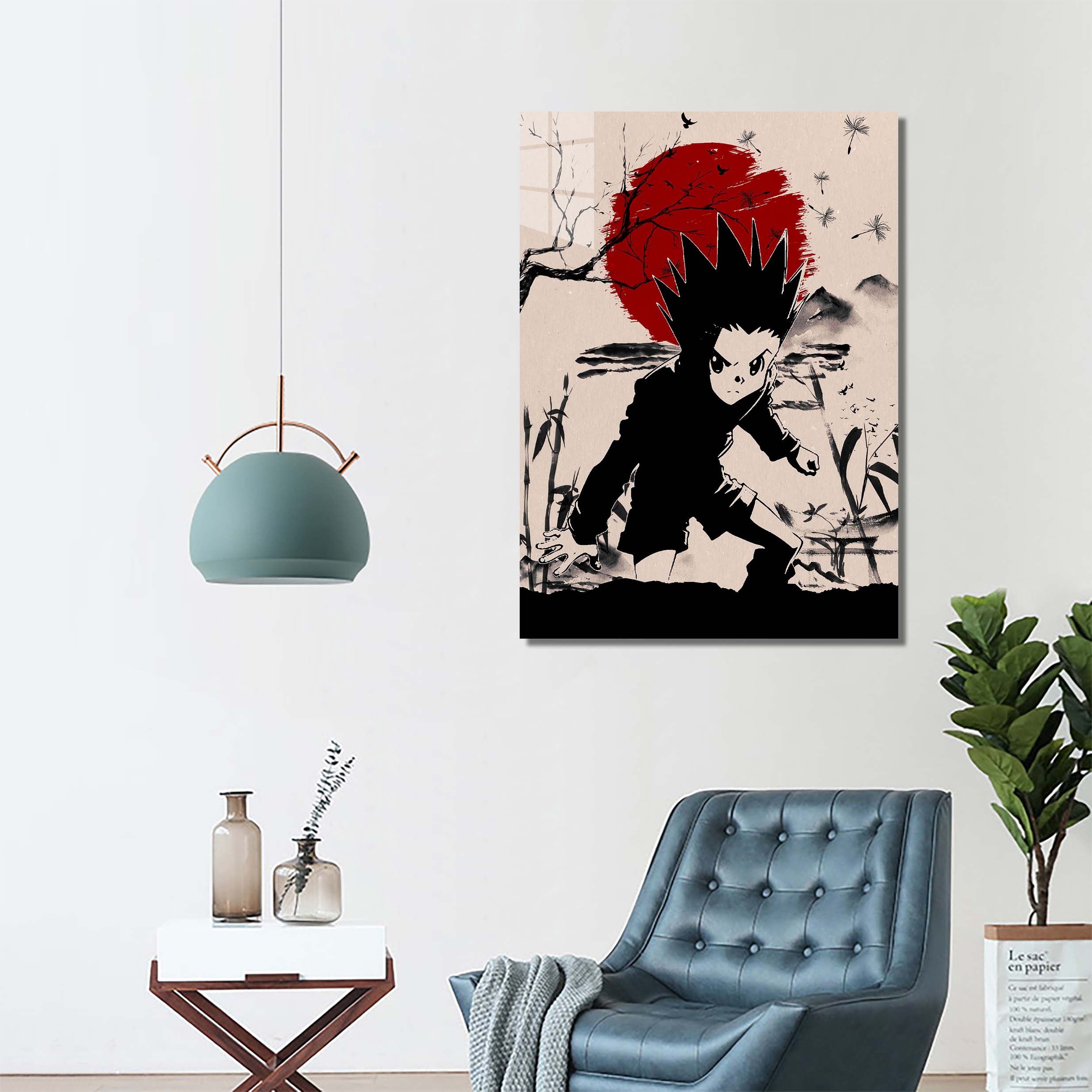 Gon Freecss Japanese art