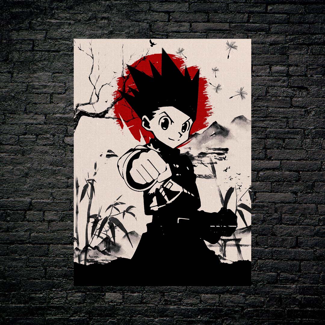 Gon Japanese art