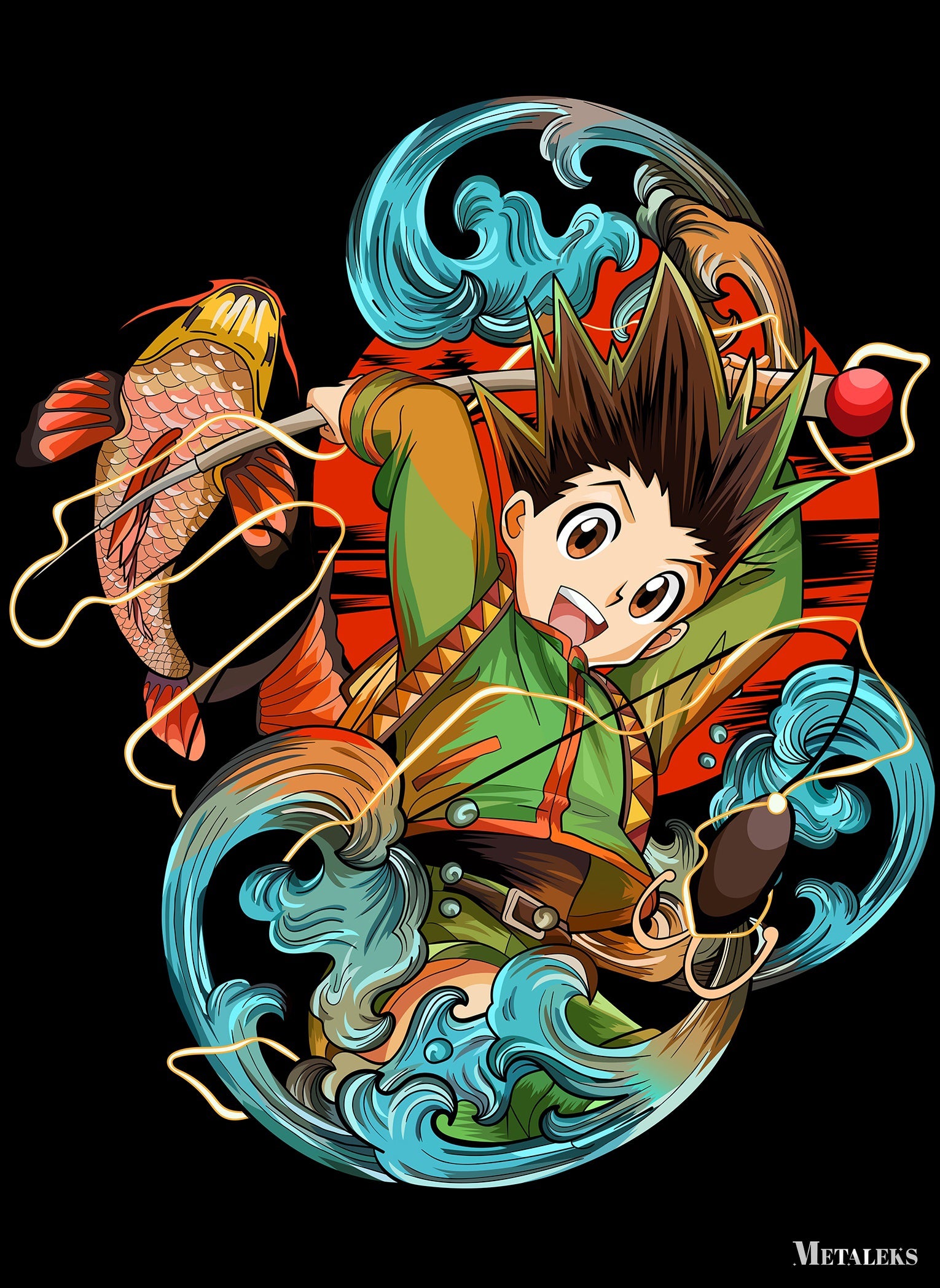 Gon Fishing