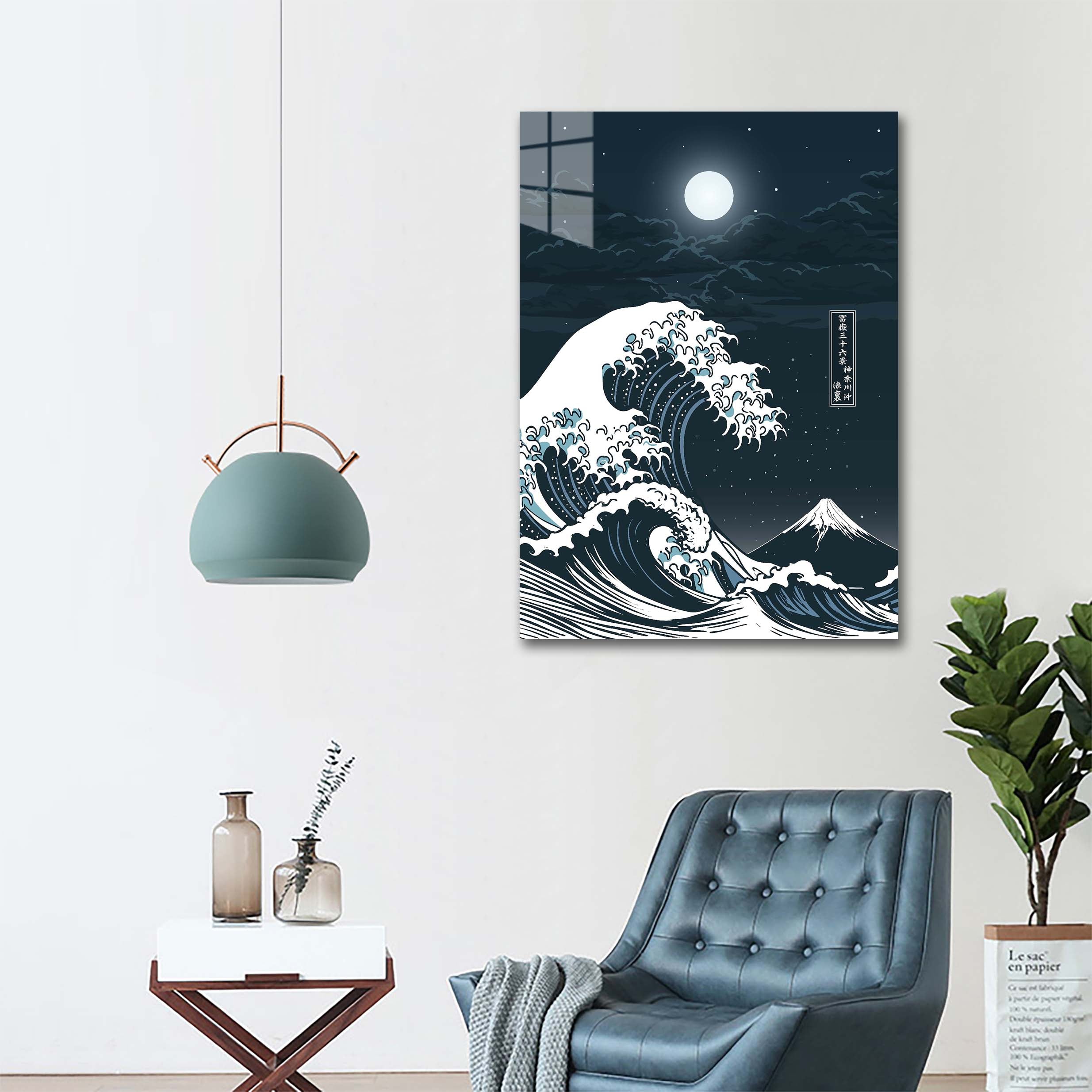 Great wave Moonlight