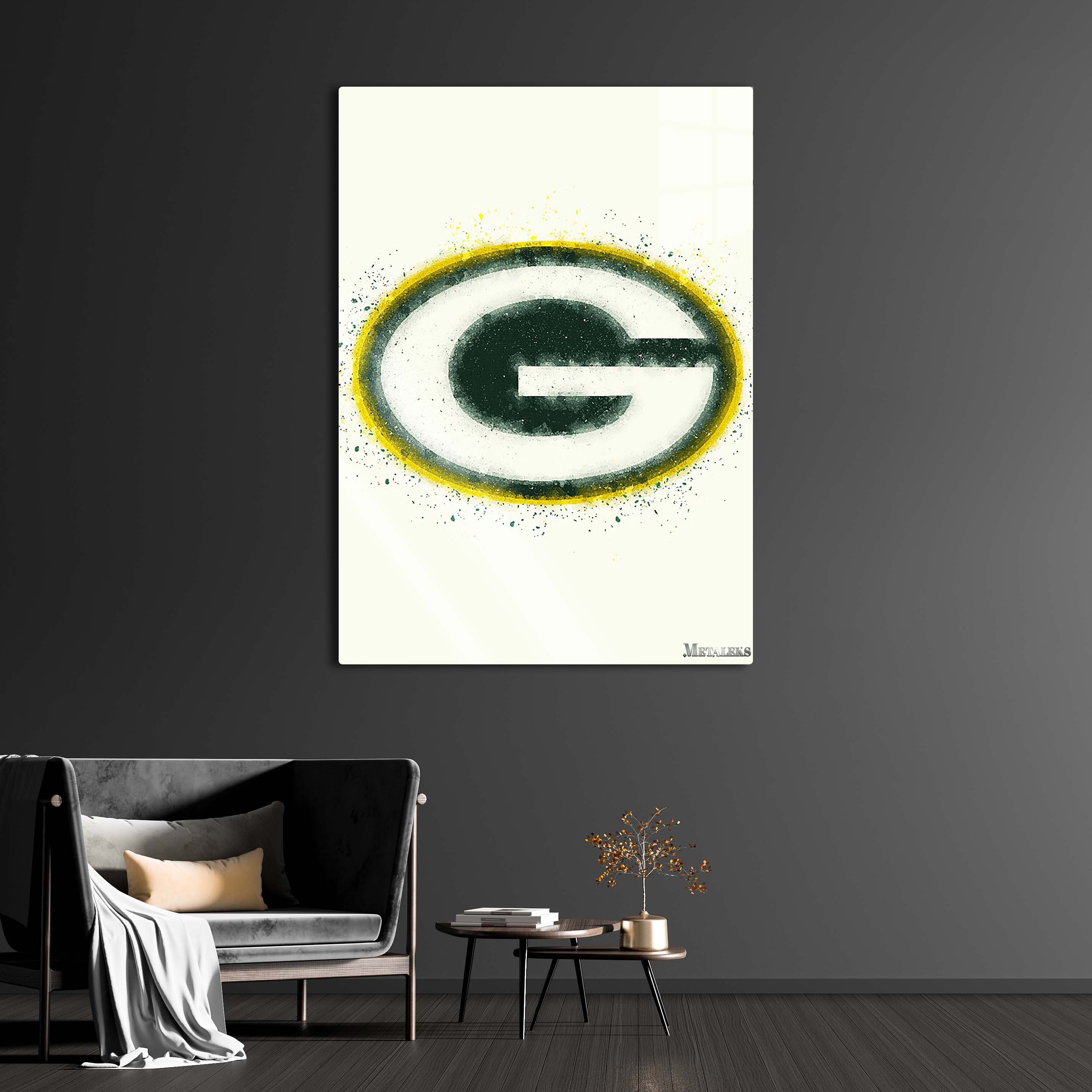 Green Bay Packers Watercolor