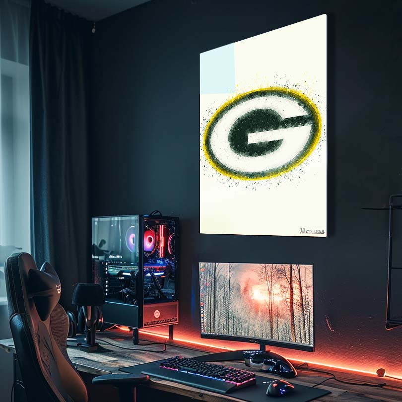 Green Bay Packers Watercolor