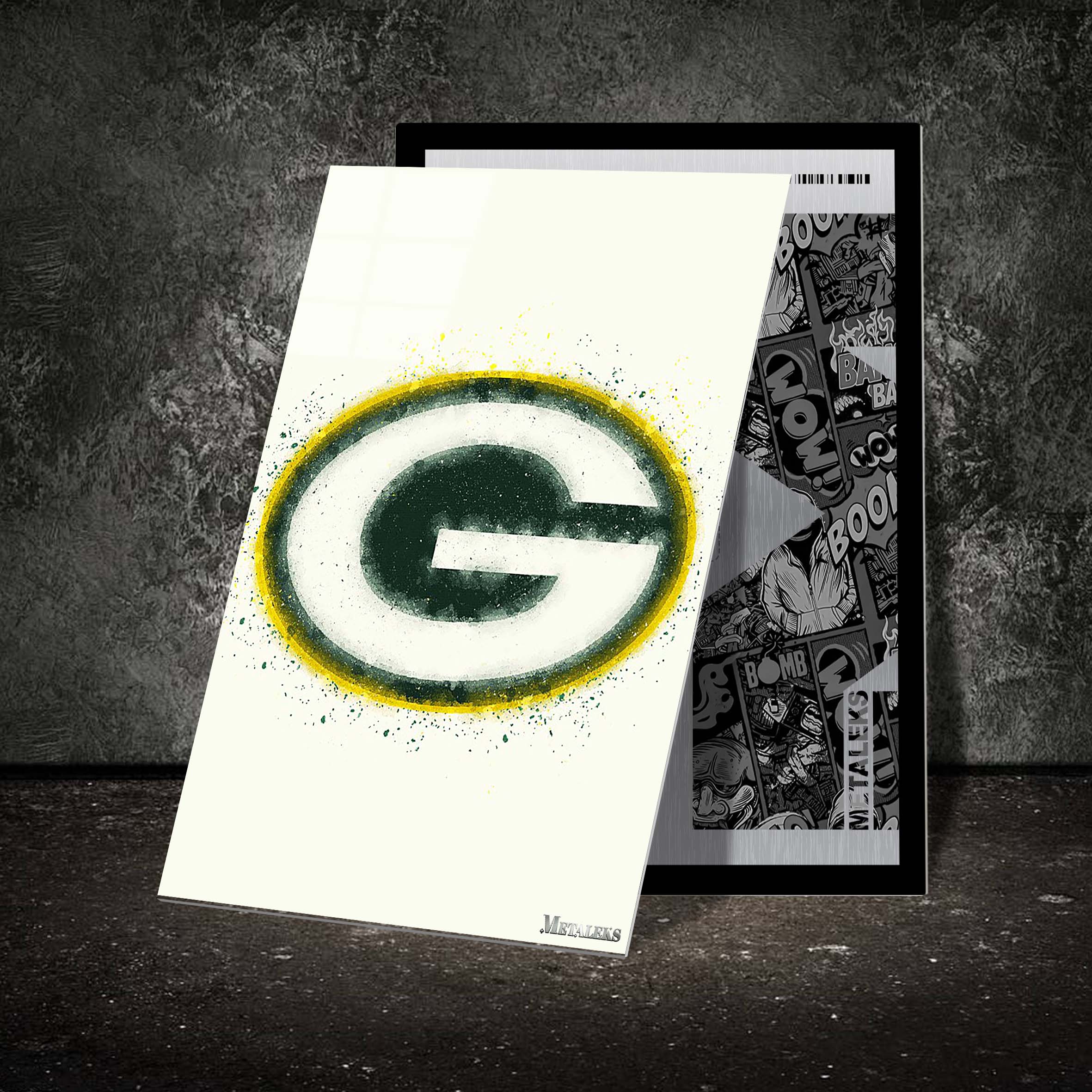 Green Bay Packers Watercolor