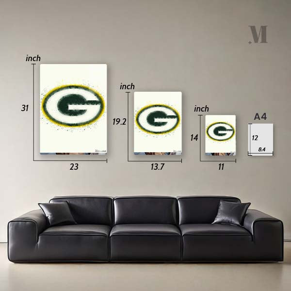 Green Bay Packers Watercolor