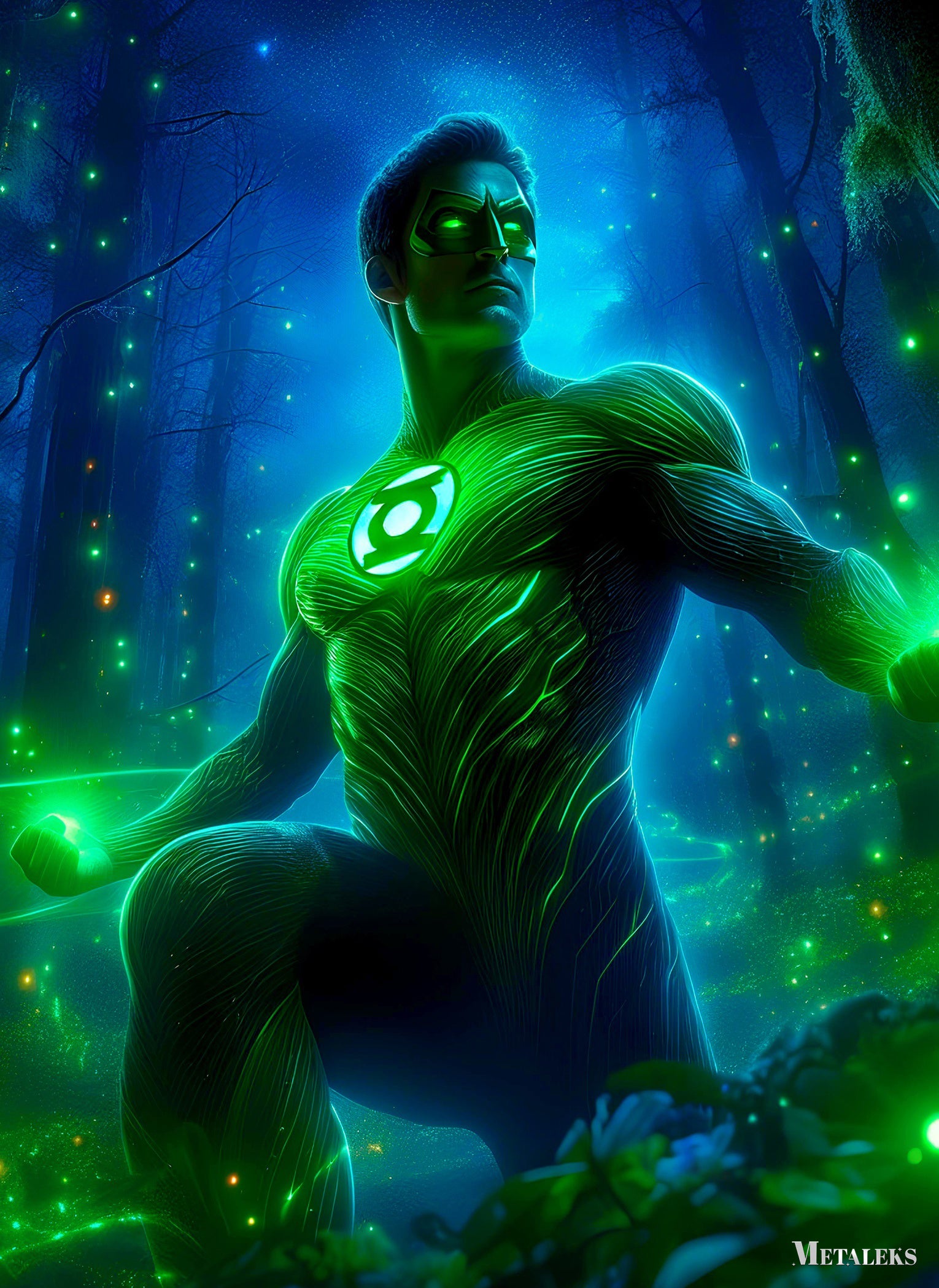 Green lantern glow