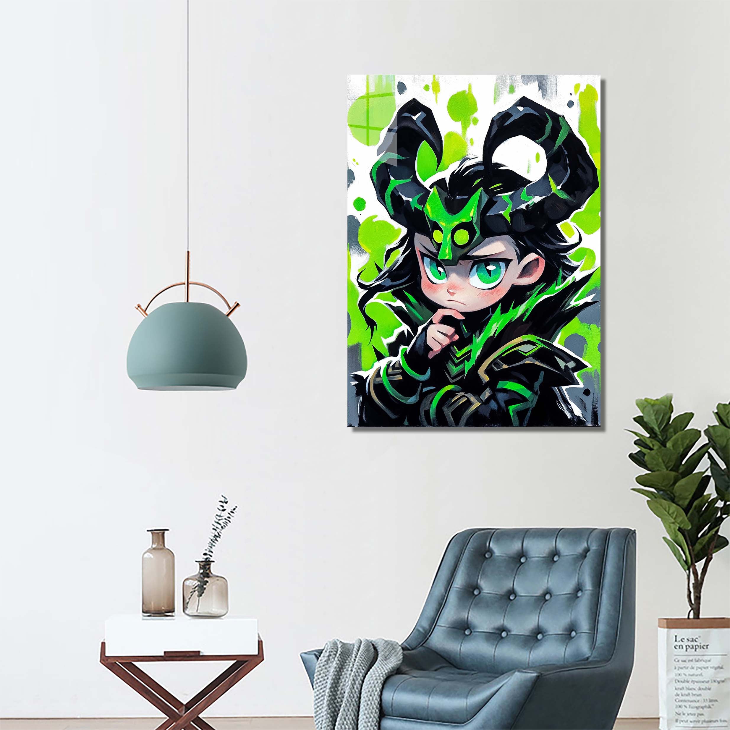 Grief in Green : Loki