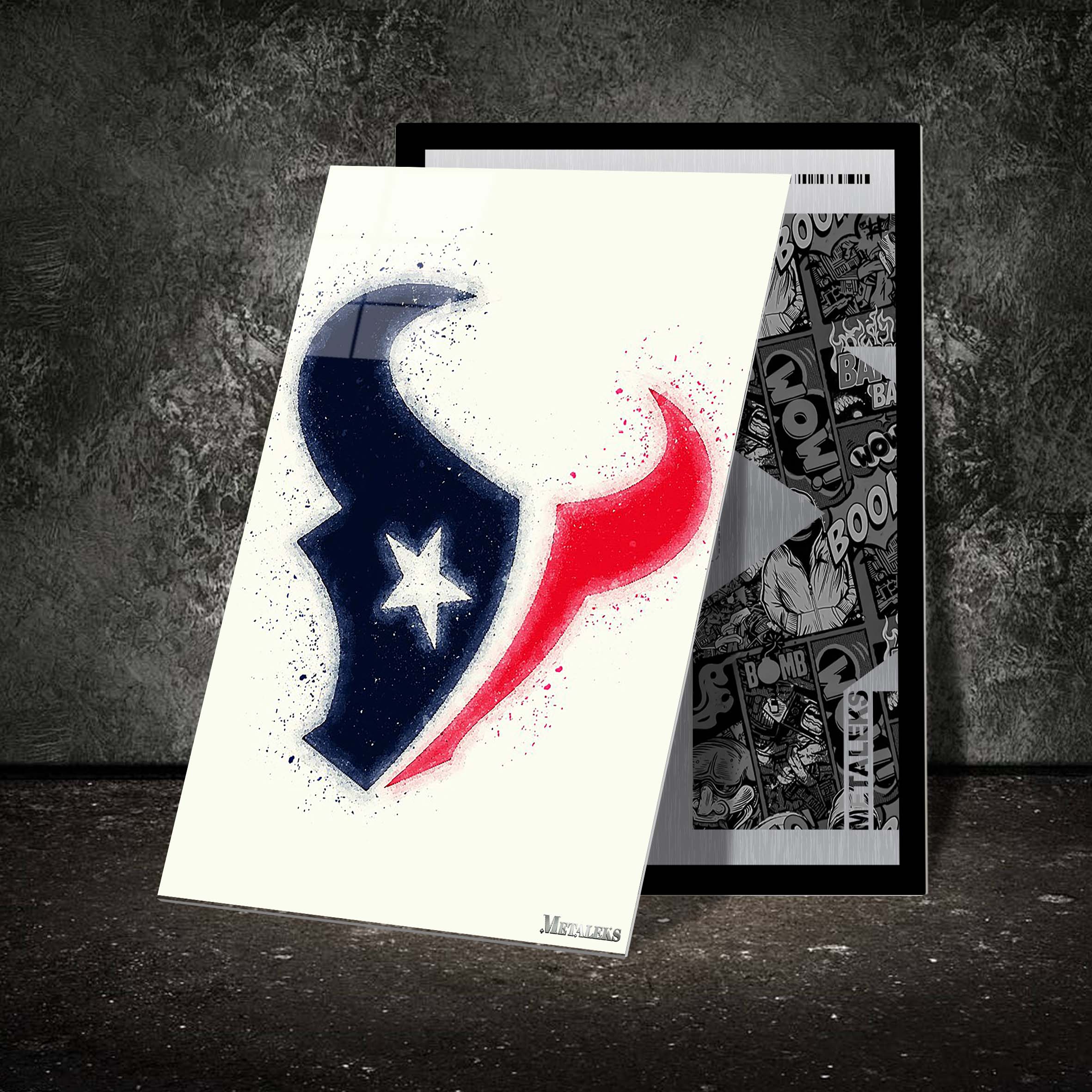 Houston Texans Watercolor