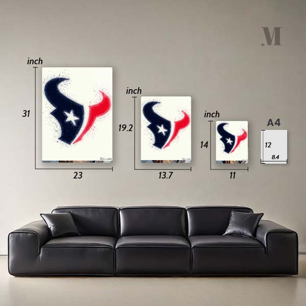 Houston Texans Watercolor
