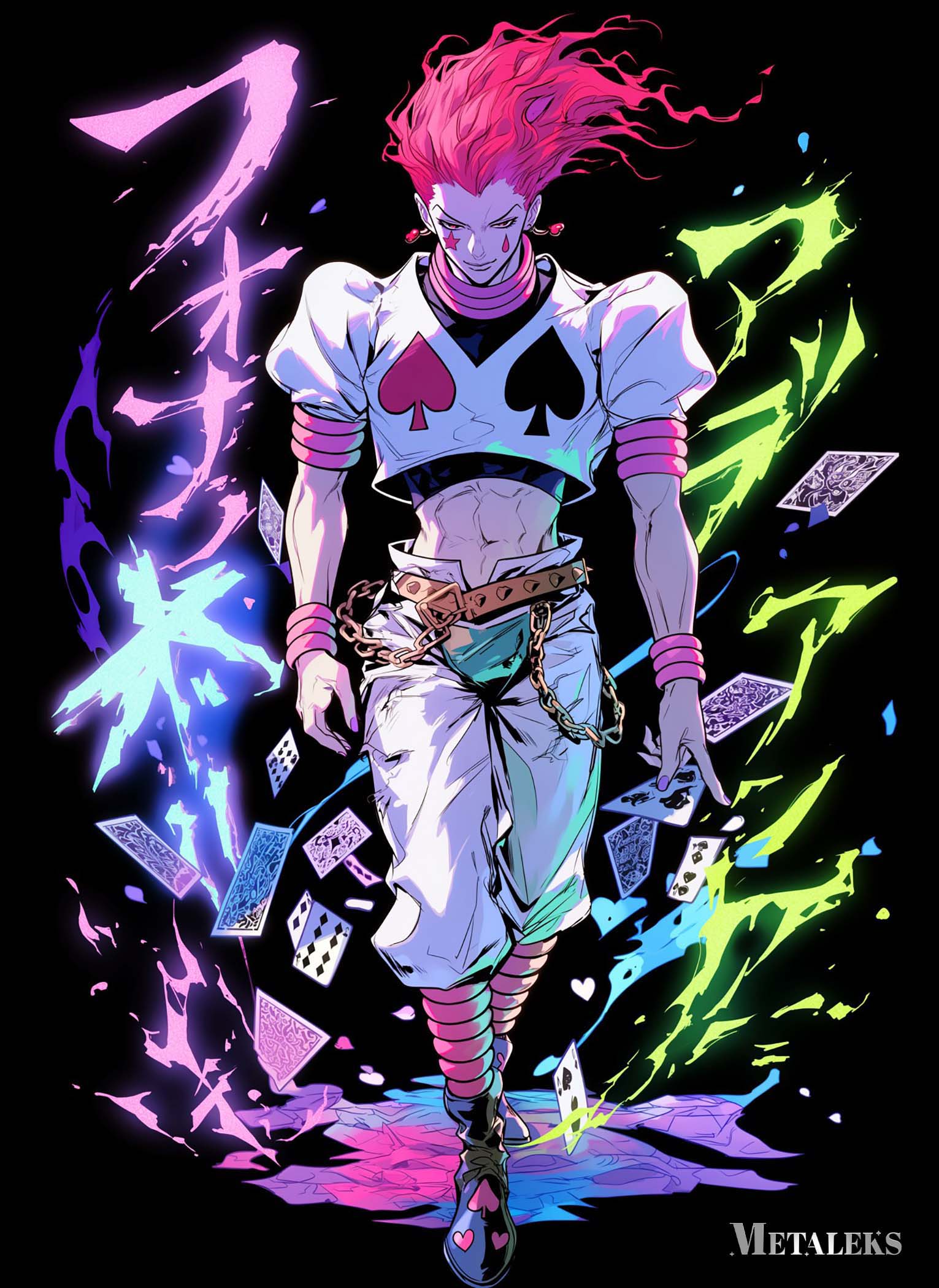 Hunter x HUnter - Hisoka Neon Effect