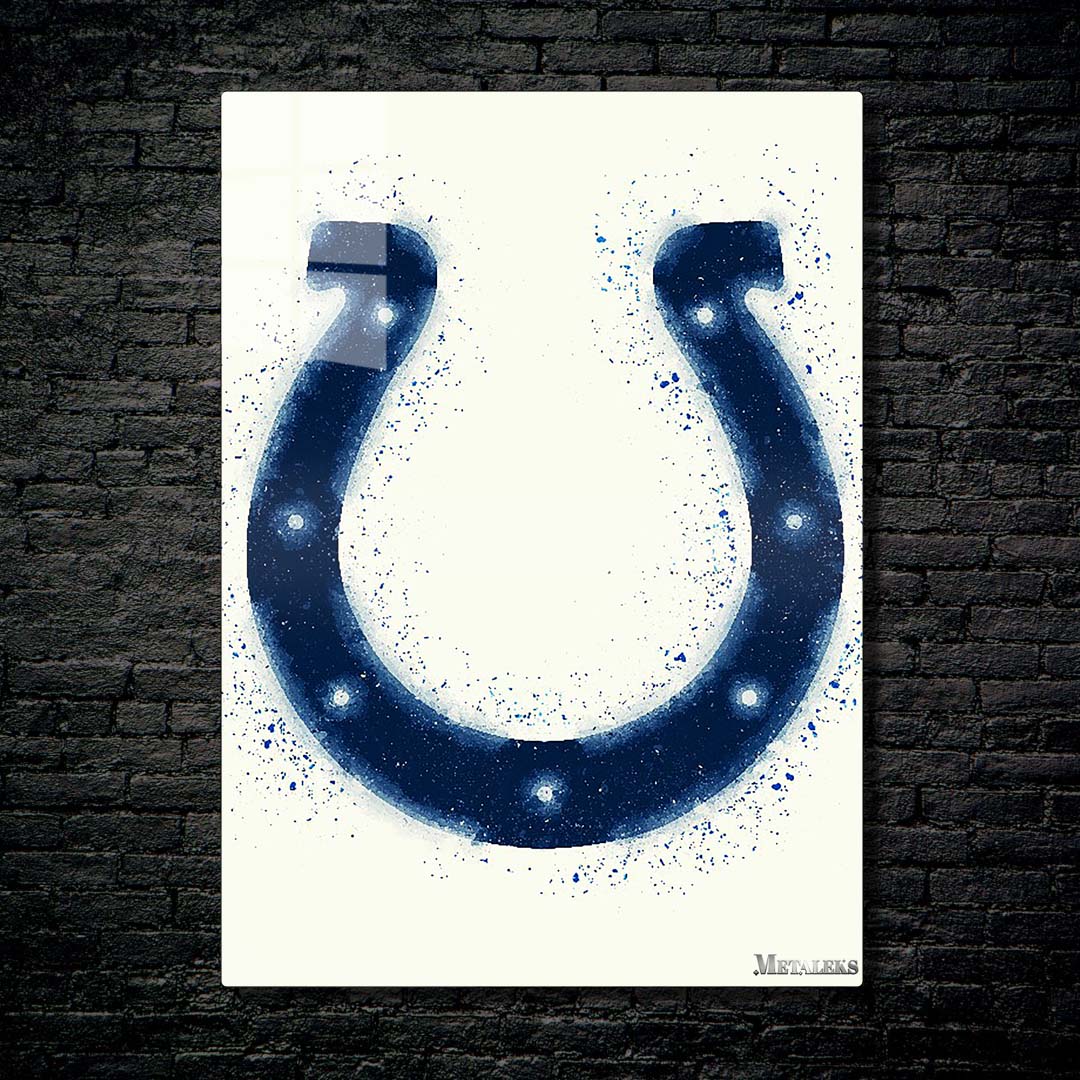 Indianapolis Colts Watercolor