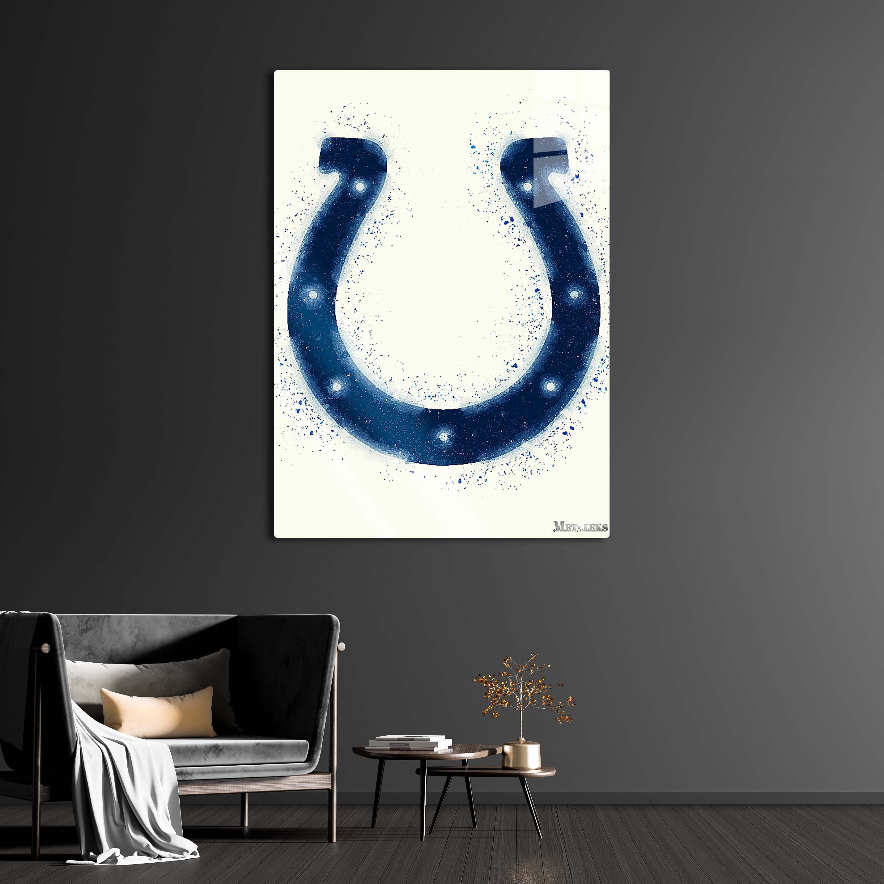 Indianapolis Colts Watercolor