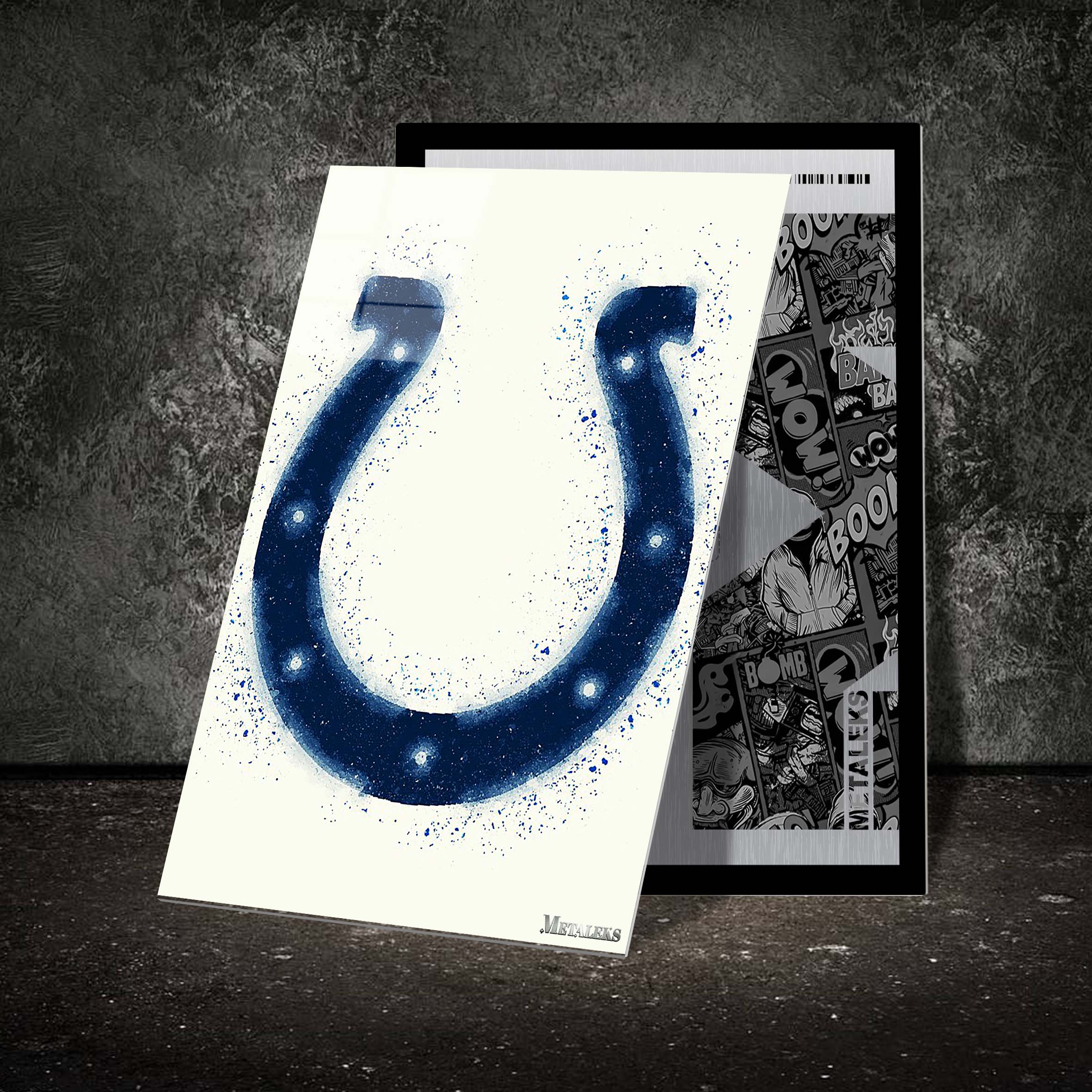 Indianapolis Colts Watercolor